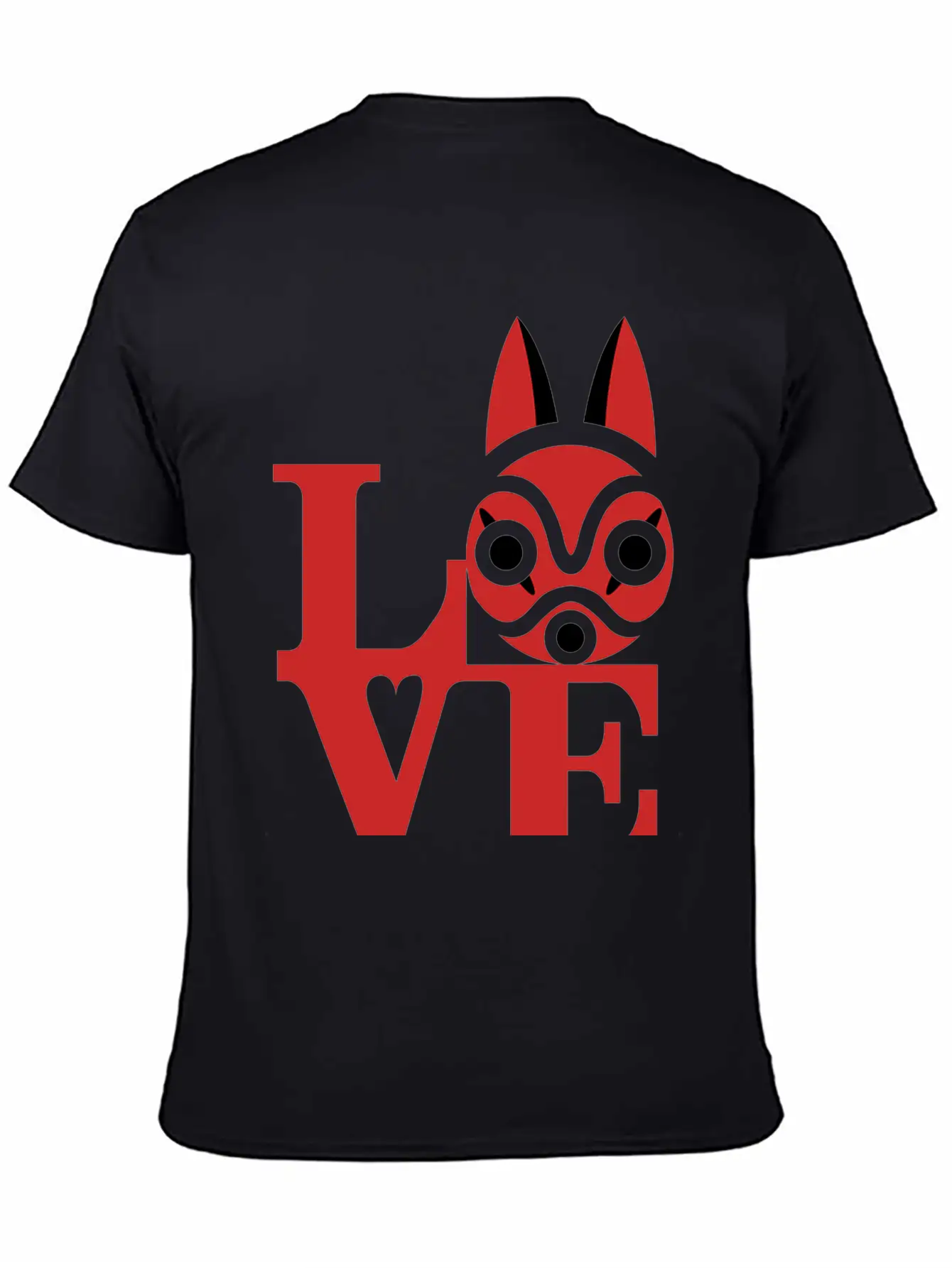 Wolf Unisex Short Sleeve Soft Cotton T-Shirt – Casual Everyday Wear