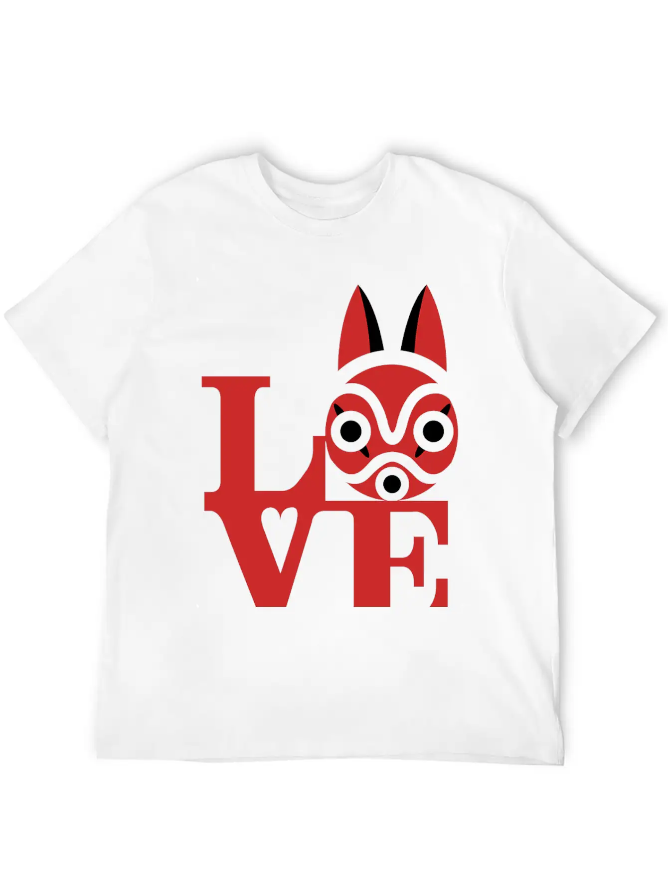 Wolf Unisex Short Sleeve Soft Cotton T-Shirt – Casual Everyday Wear