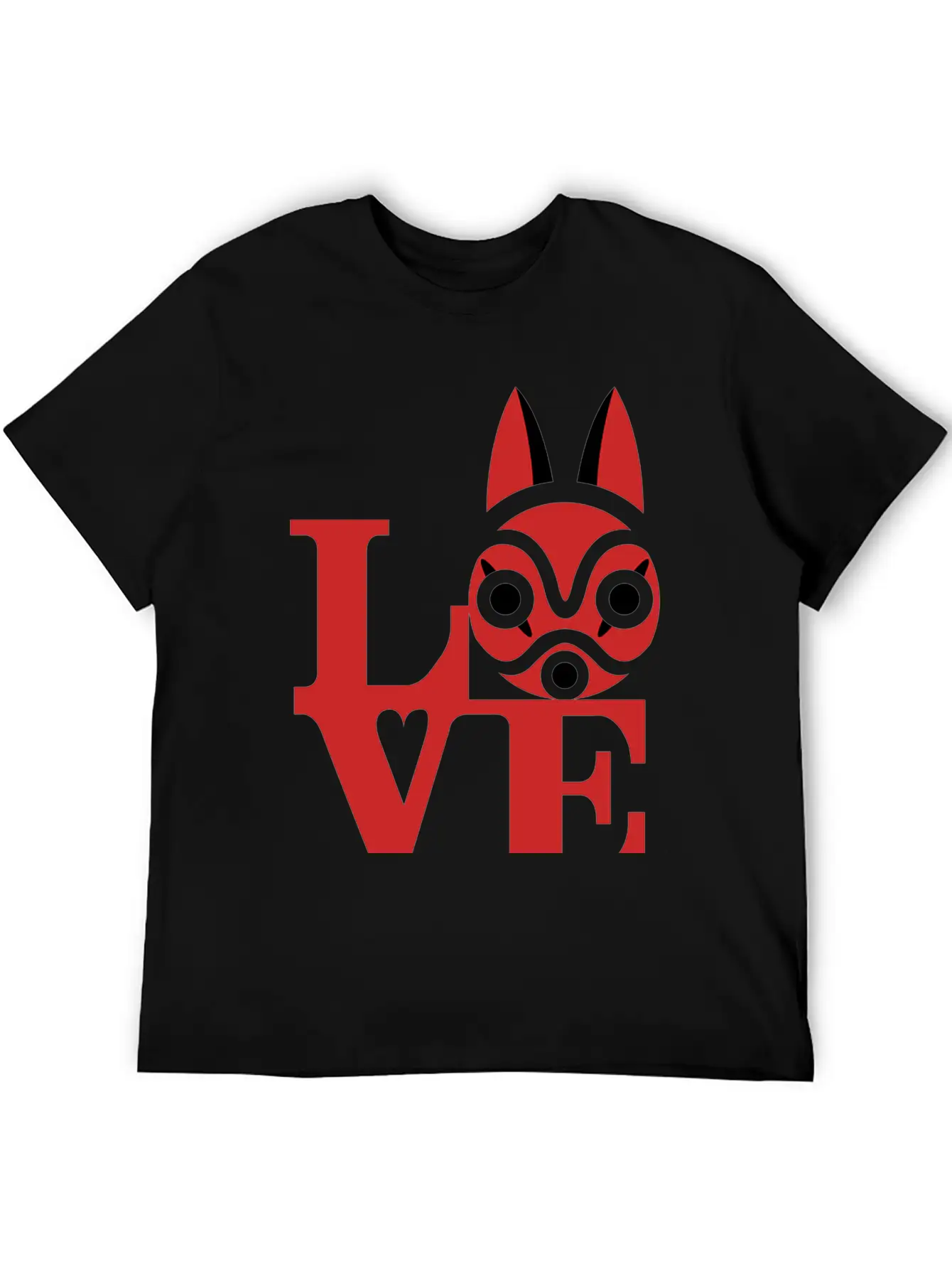 Wolf Unisex Short Sleeve Soft Cotton T-Shirt – Casual Everyday Wear
