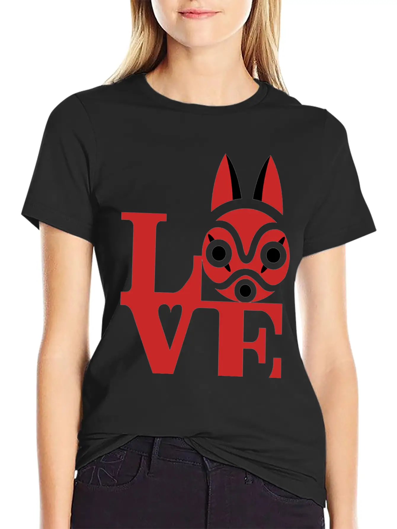 Wolf Unisex Short Sleeve Soft Cotton T-Shirt – Casual Everyday Wear