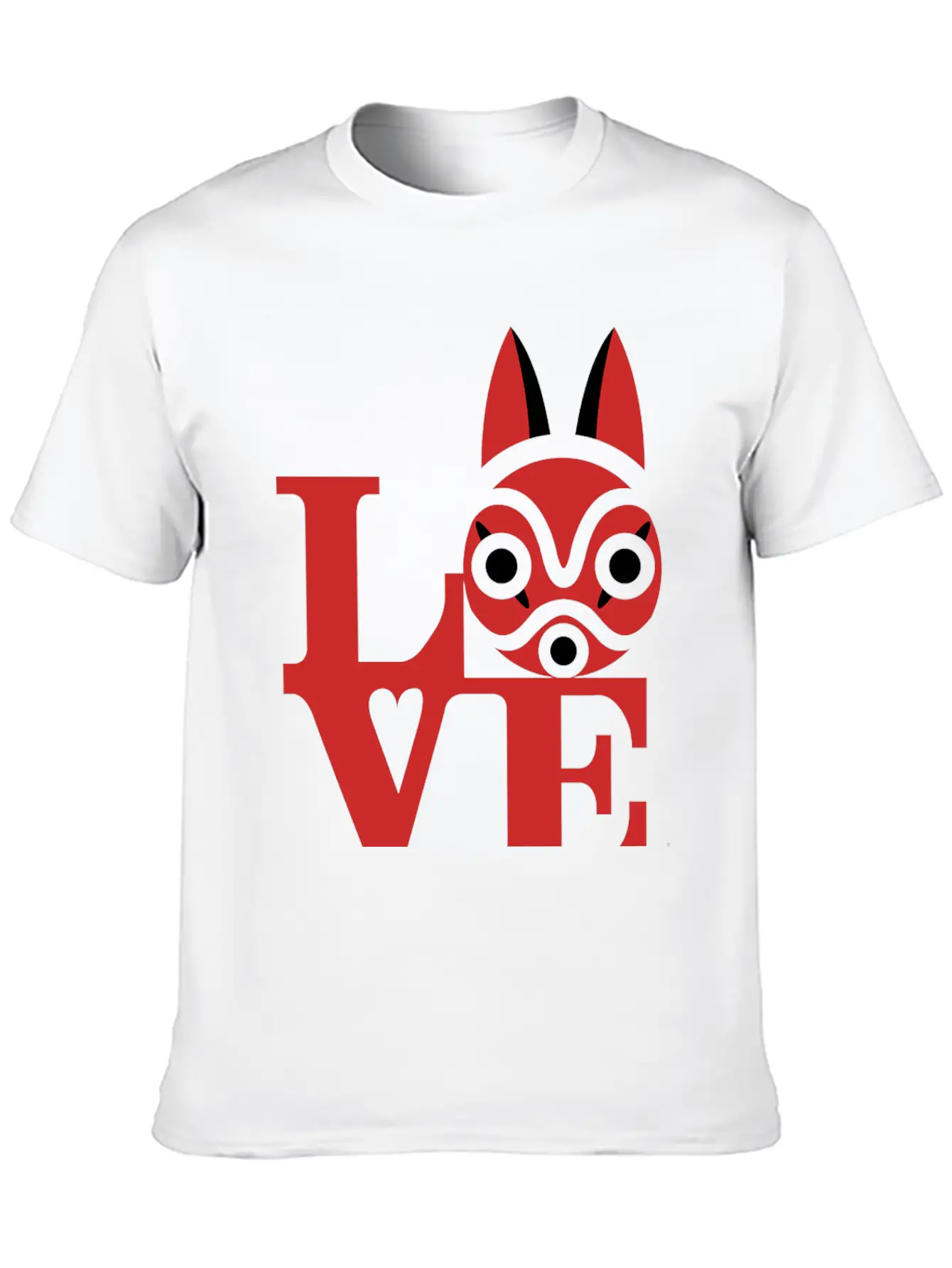 Wolf Unisex Short Sleeve Soft Cotton T-Shirt – Casual Everyday Wear