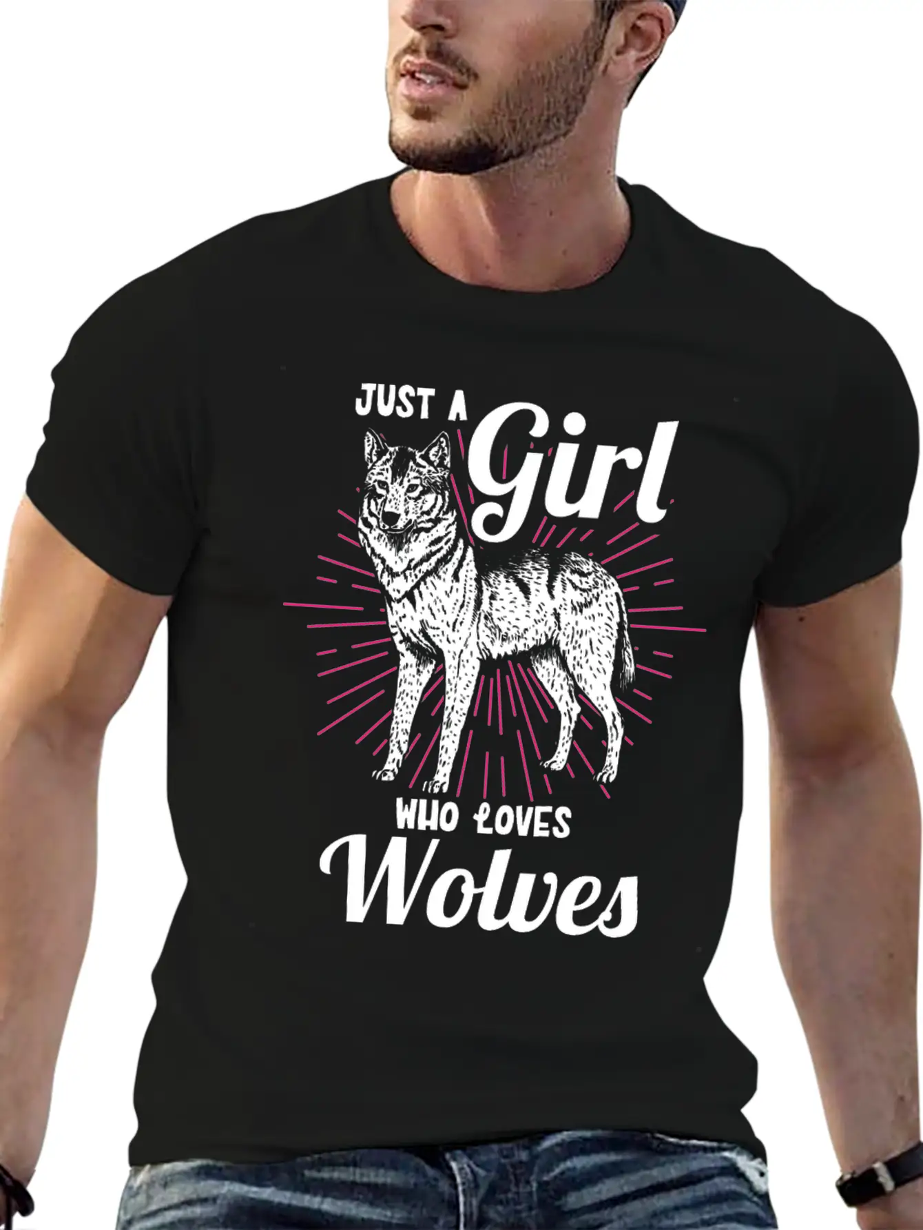 Wolf Wolves Essential Unisex Summer Tee – Soft Cotton Casual Fit