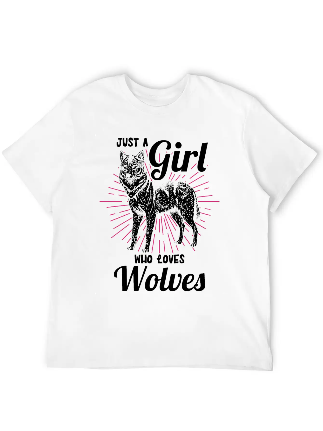 Wolf Wolves Essential Unisex Summer Tee – Soft Cotton Casual Fit