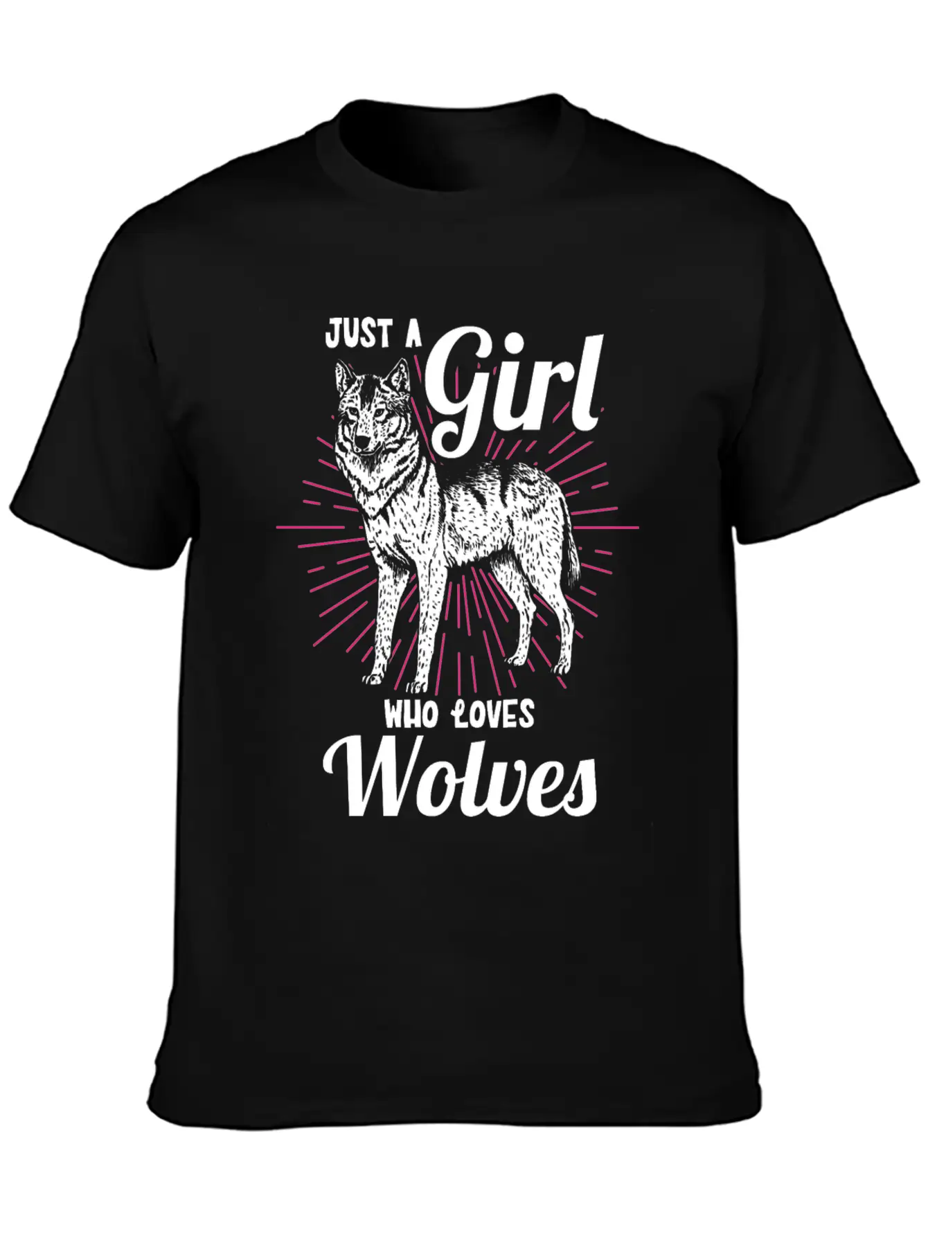 Wolf Wolves Essential Unisex Summer Tee – Soft Cotton Casual Fit