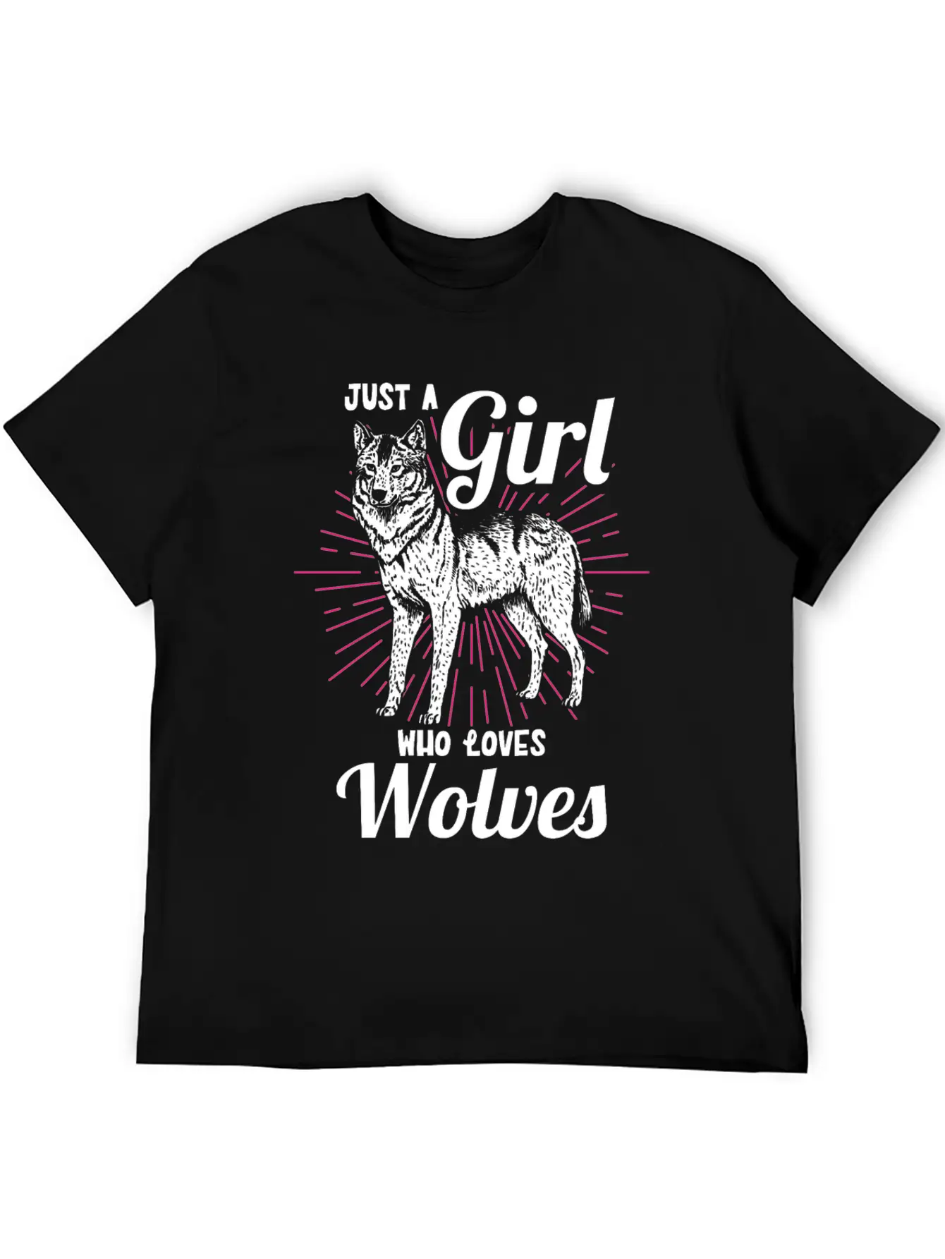 Wolf Wolves Essential Unisex Summer Tee – Soft Cotton Casual Fit