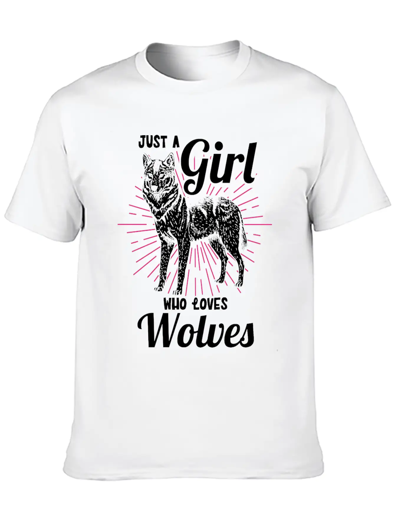 Wolf Wolves Essential Unisex Summer Tee – Soft Cotton Casual Fit