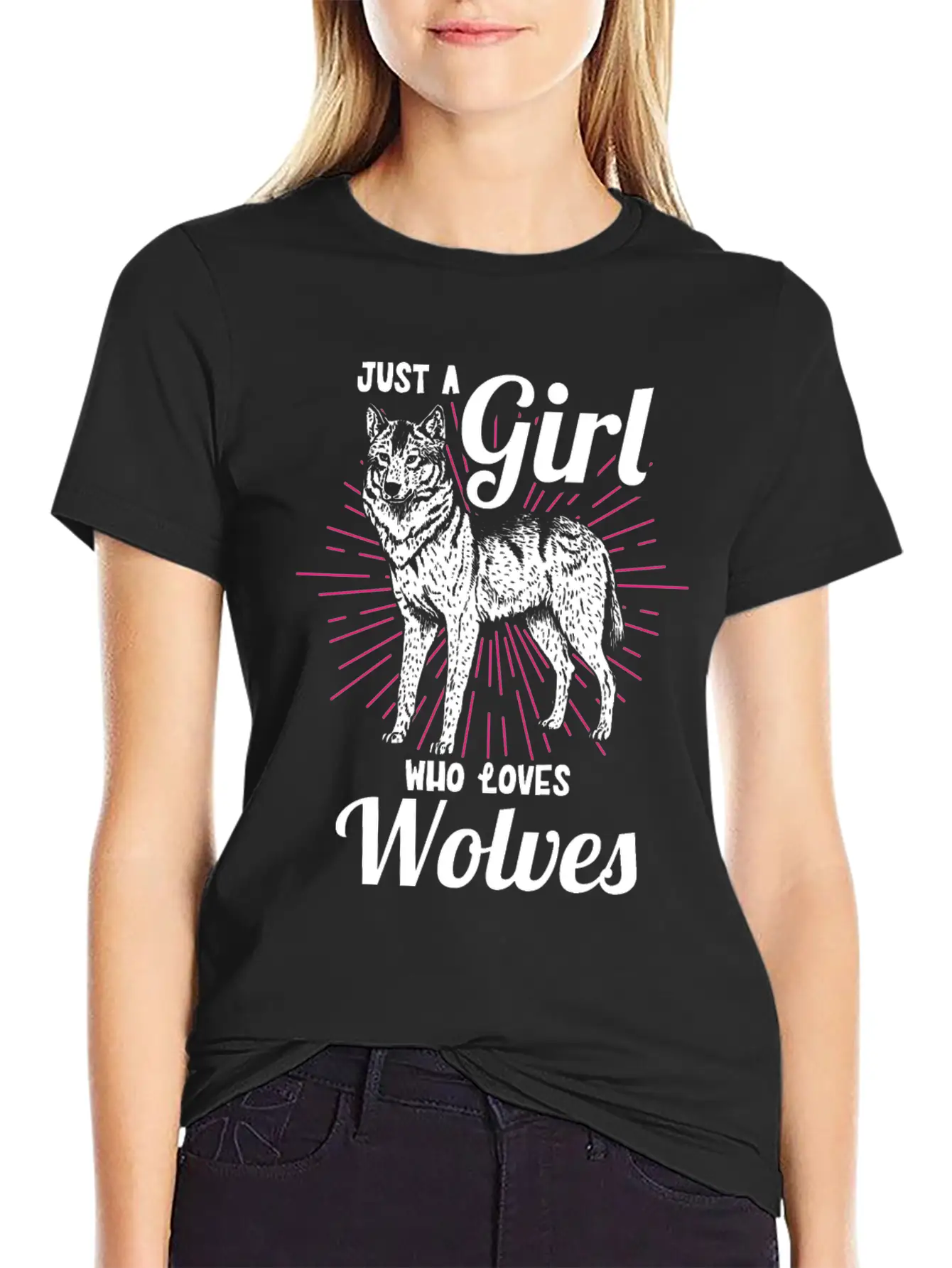 Wolf Wolves Essential Unisex Summer Tee – Soft Cotton Casual Fit
