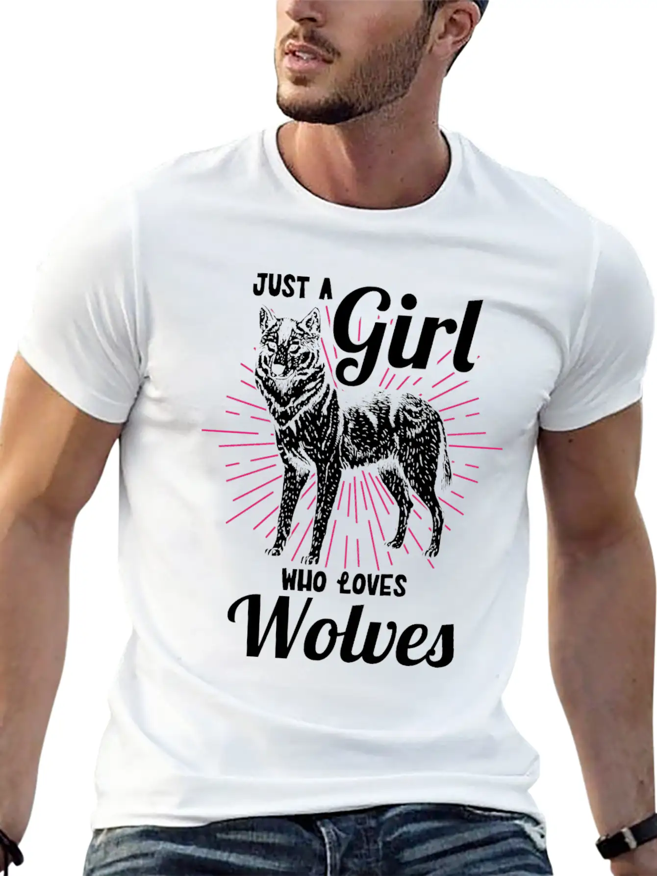 Wolf Wolves Essential Unisex Summer Tee – Soft Cotton Casual Fit