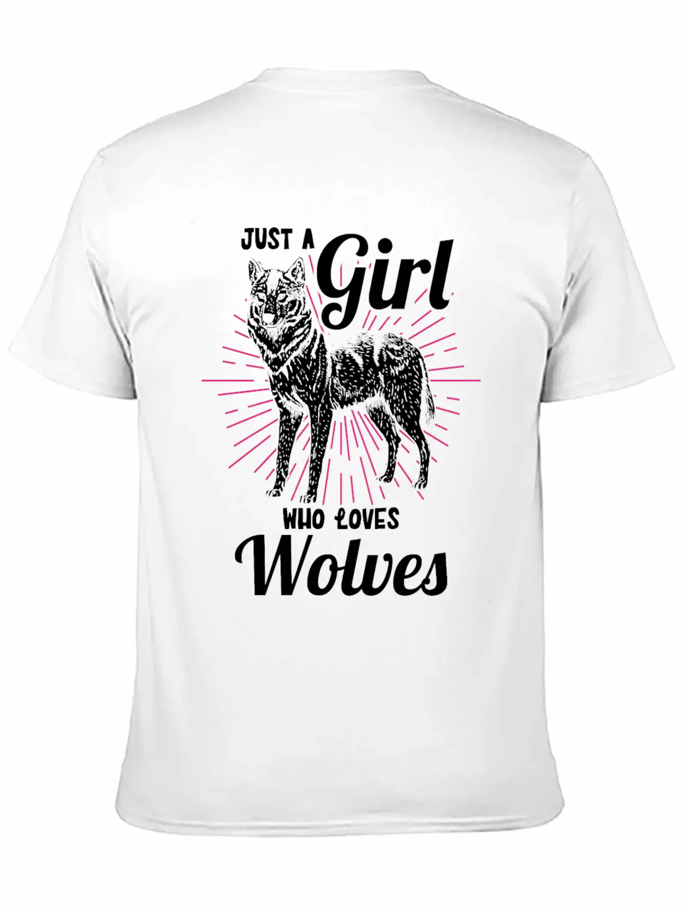 Wolf Wolves Essential Unisex Summer Tee – Soft Cotton Casual Fit