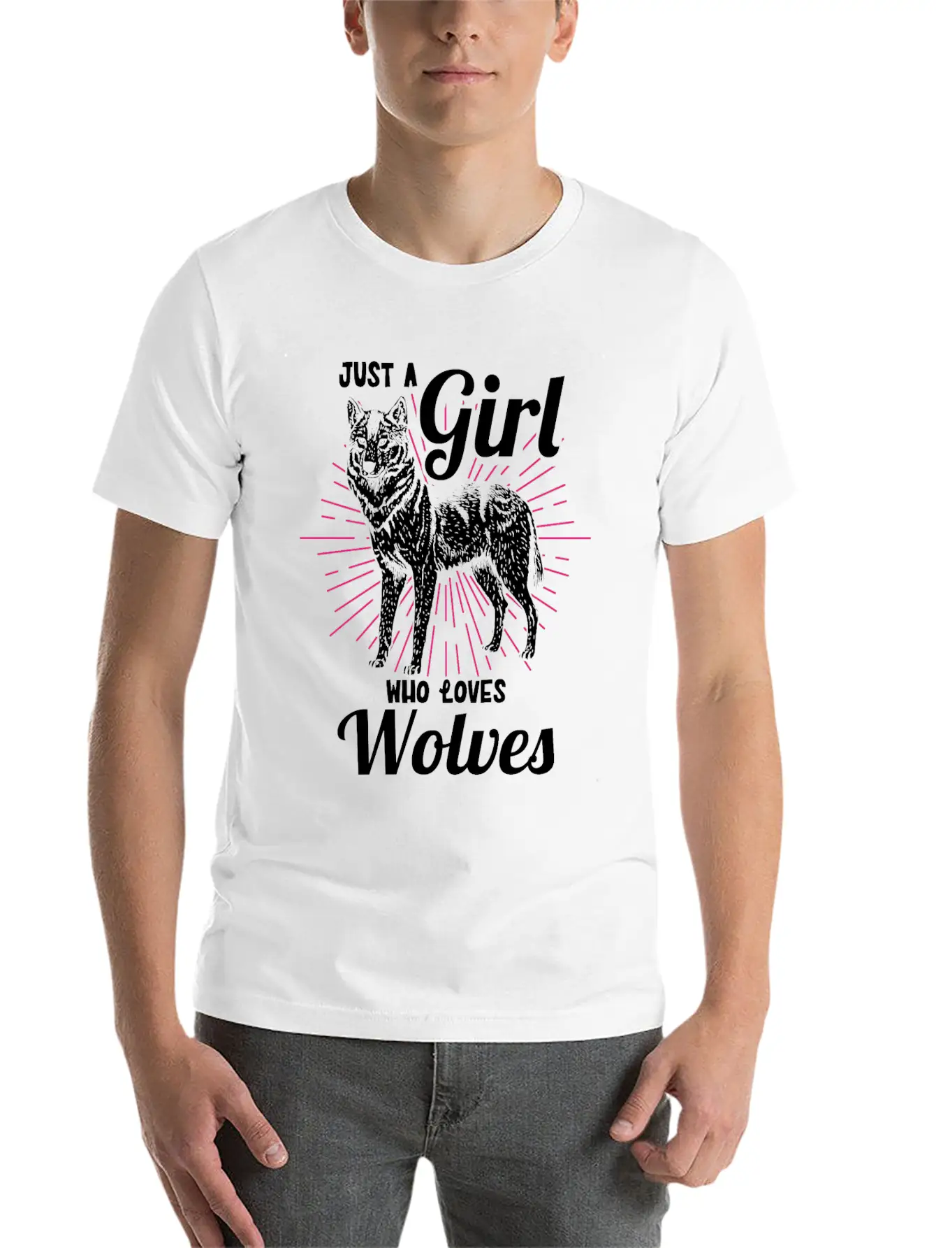 Wolf Wolves Essential Unisex Summer Tee – Soft Cotton Casual Fit