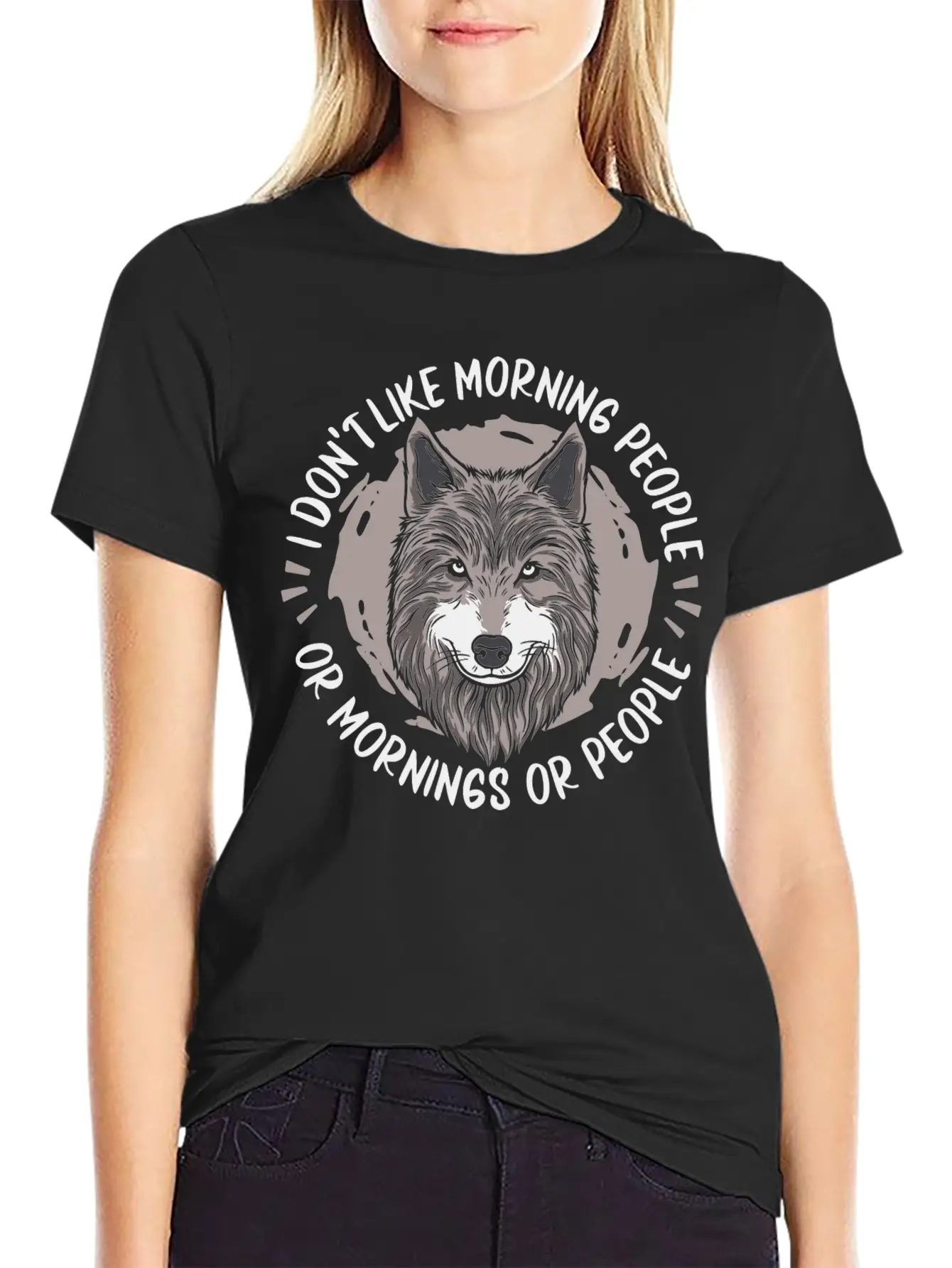Wolf Wolves Stylish Everyday T-Shirt – Unisex Basic Cotton Tee