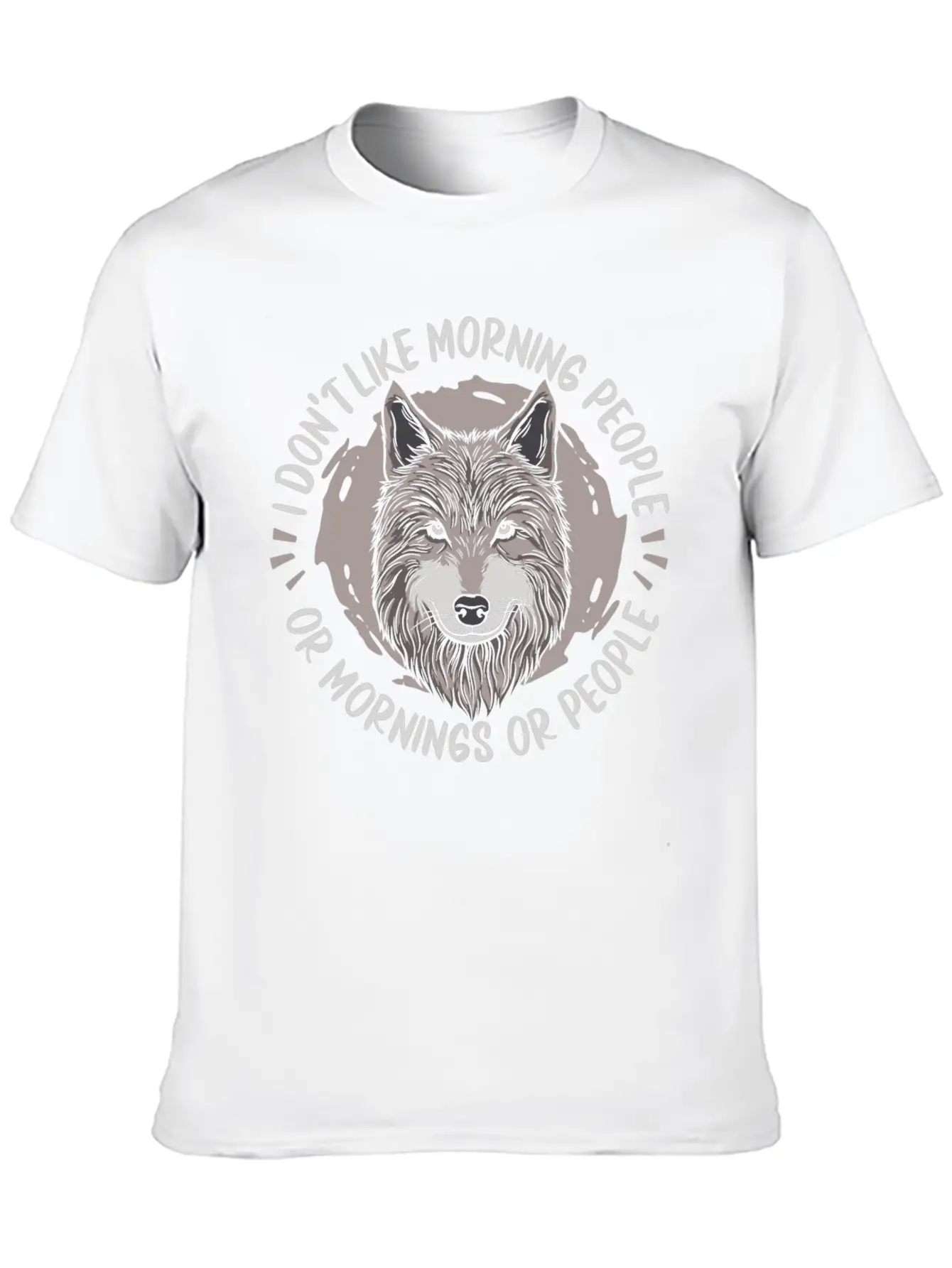 Wolf Wolves Stylish Everyday T-Shirt – Unisex Basic Cotton Tee