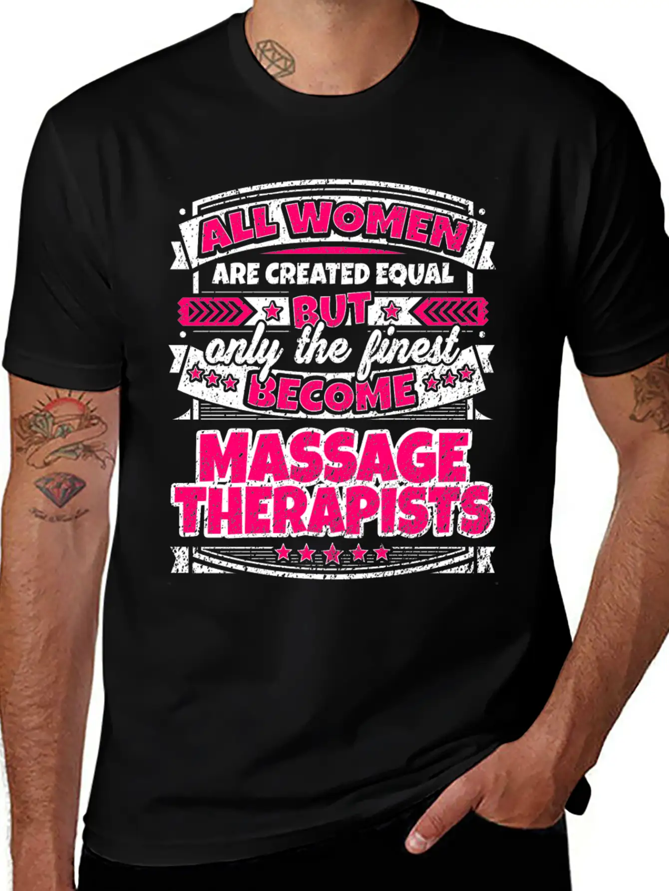 Women Equal Finest Become Massage Therapists Unisex Casual T-Shirt – Clean Design For Daily Comfort