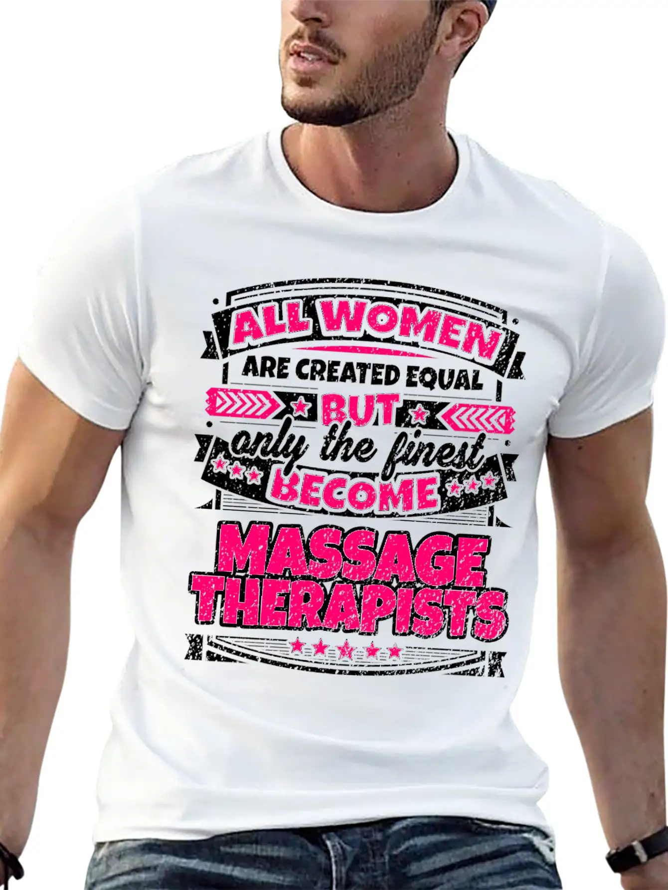 Women Equal Finest Become Massage Therapists Unisex Casual T-Shirt – Clean Design For Daily Comfort