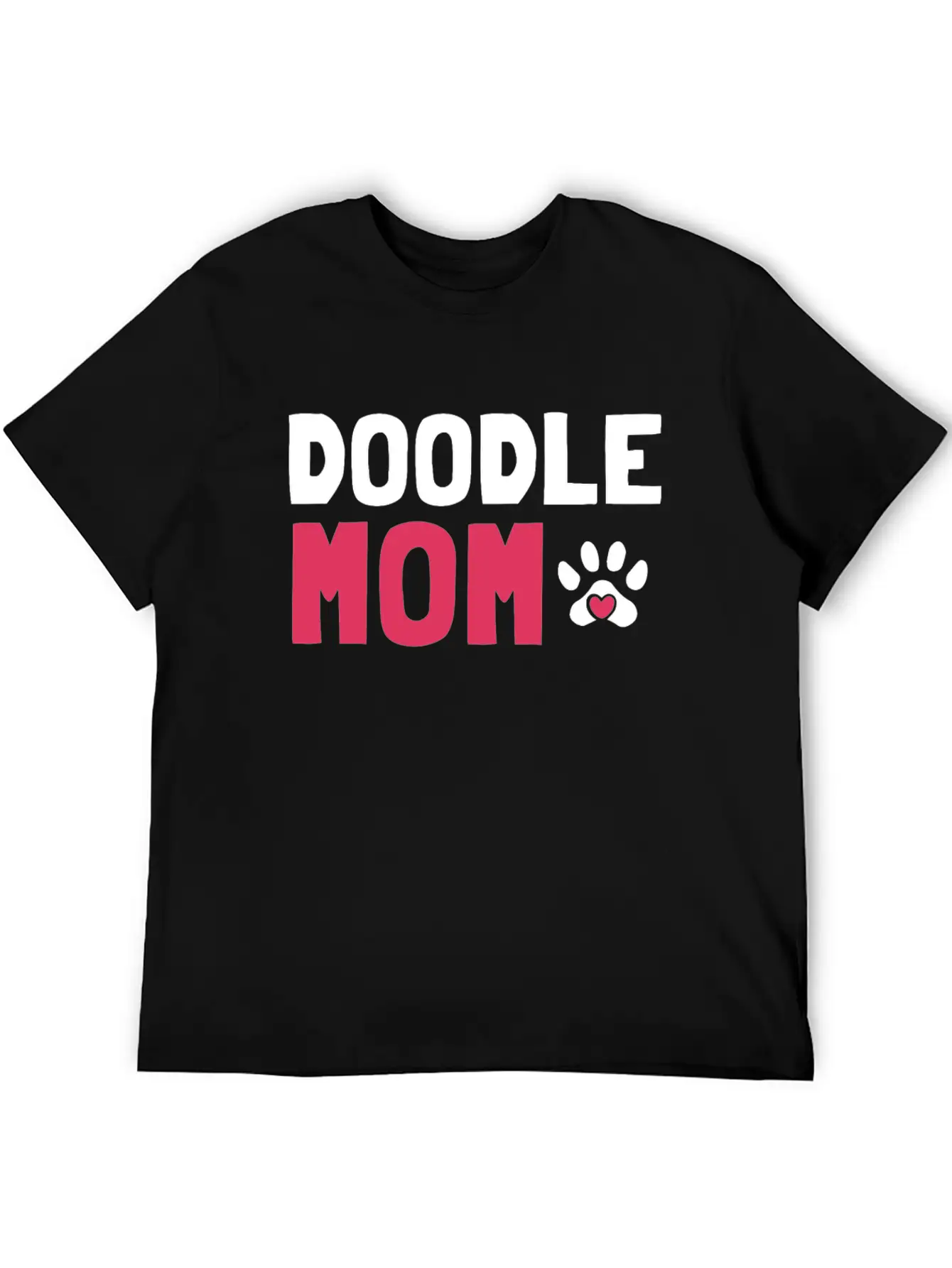 Womens Doodle Mama Labradoodle Goldendoodle Stylish Everyday T-Shirt – Unisex Basic Cotton Tee