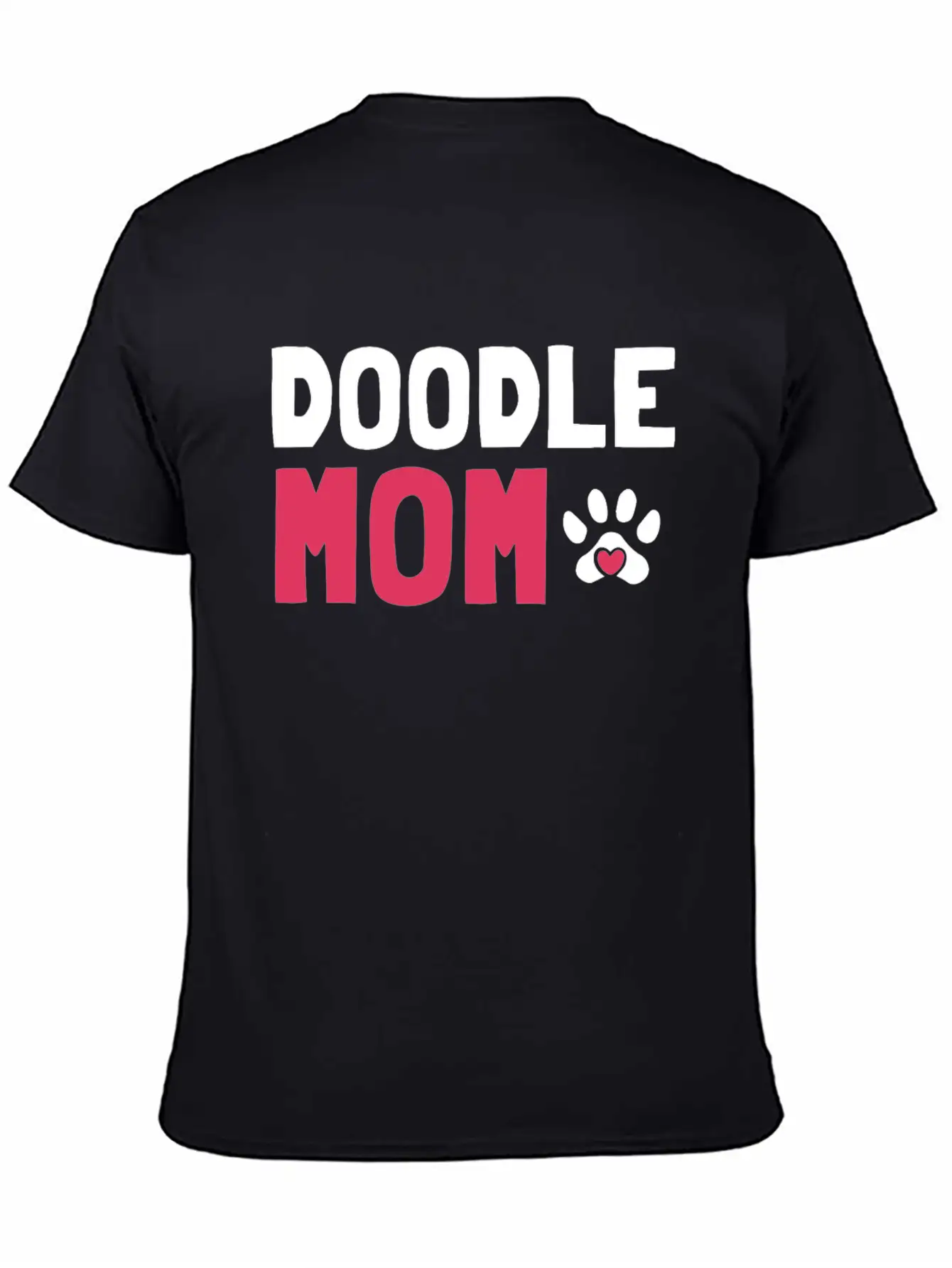 Womens Doodle Mama Labradoodle Goldendoodle Stylish Everyday T-Shirt – Unisex Basic Cotton Tee