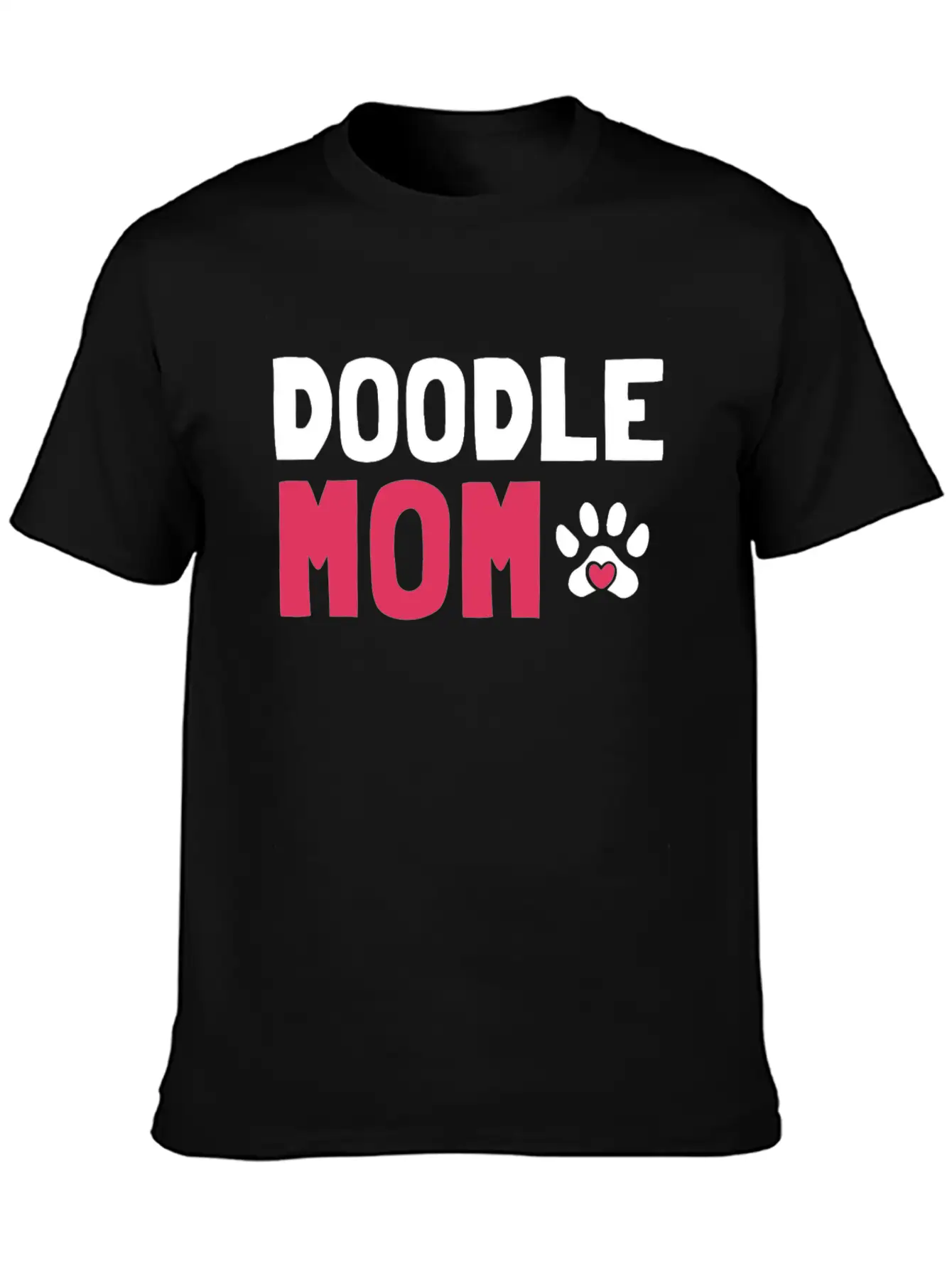 Womens Doodle Mama Labradoodle Goldendoodle Stylish Everyday T-Shirt – Unisex Basic Cotton Tee