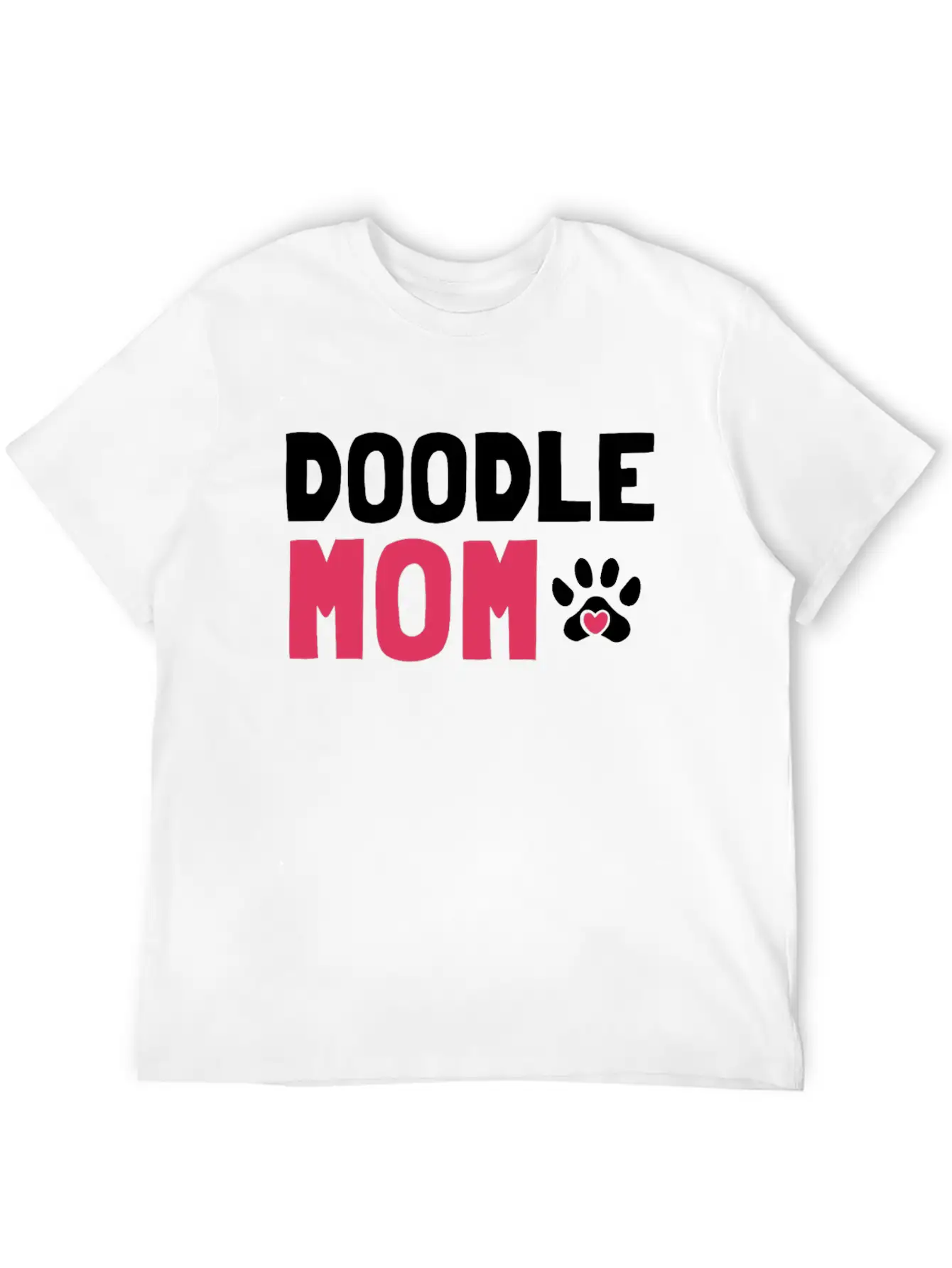 Womens Doodle Mama Labradoodle Goldendoodle Stylish Everyday T-Shirt – Unisex Basic Cotton Tee