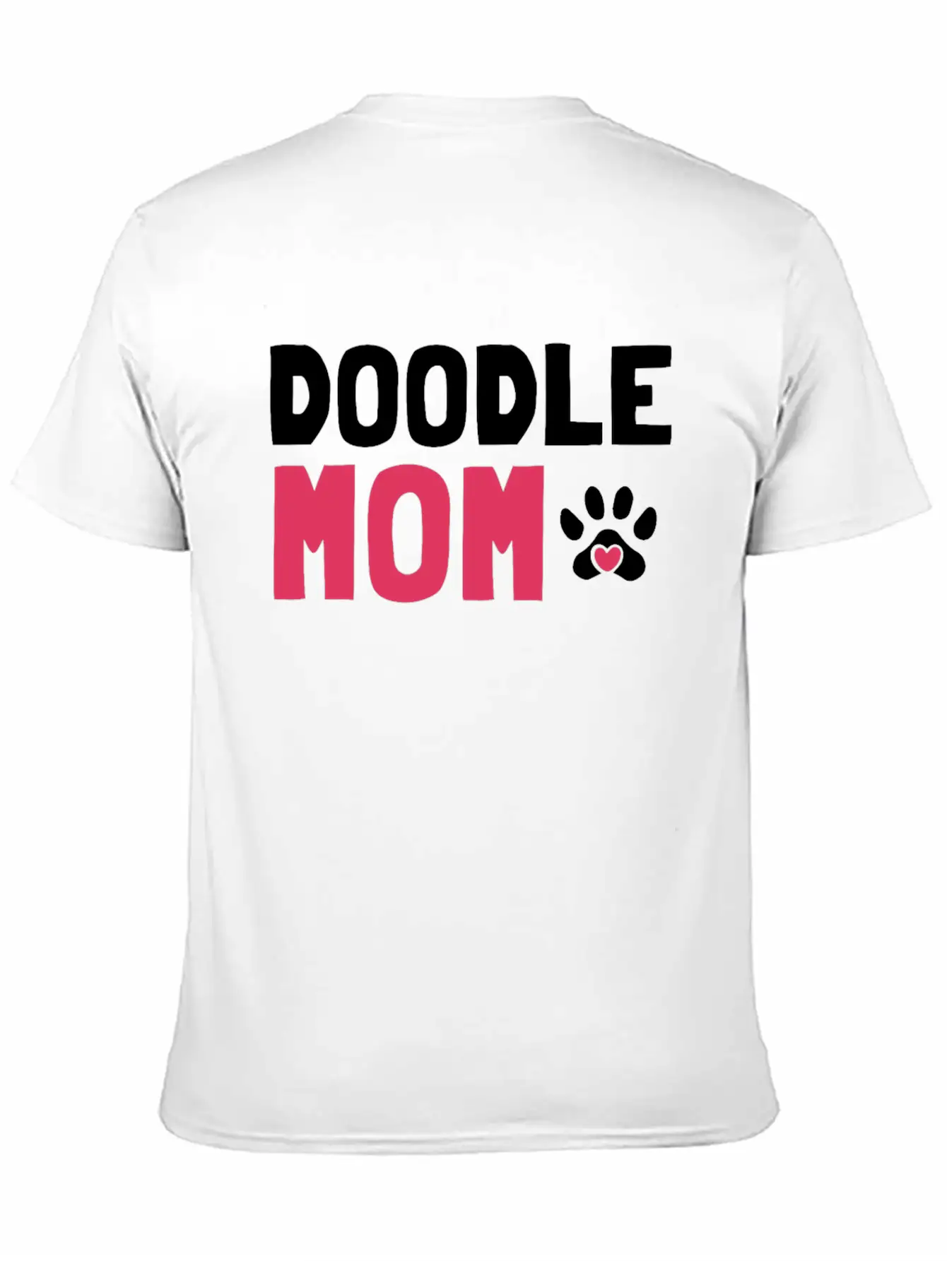 Womens Doodle Mama Labradoodle Goldendoodle Stylish Everyday T-Shirt – Unisex Basic Cotton Tee
