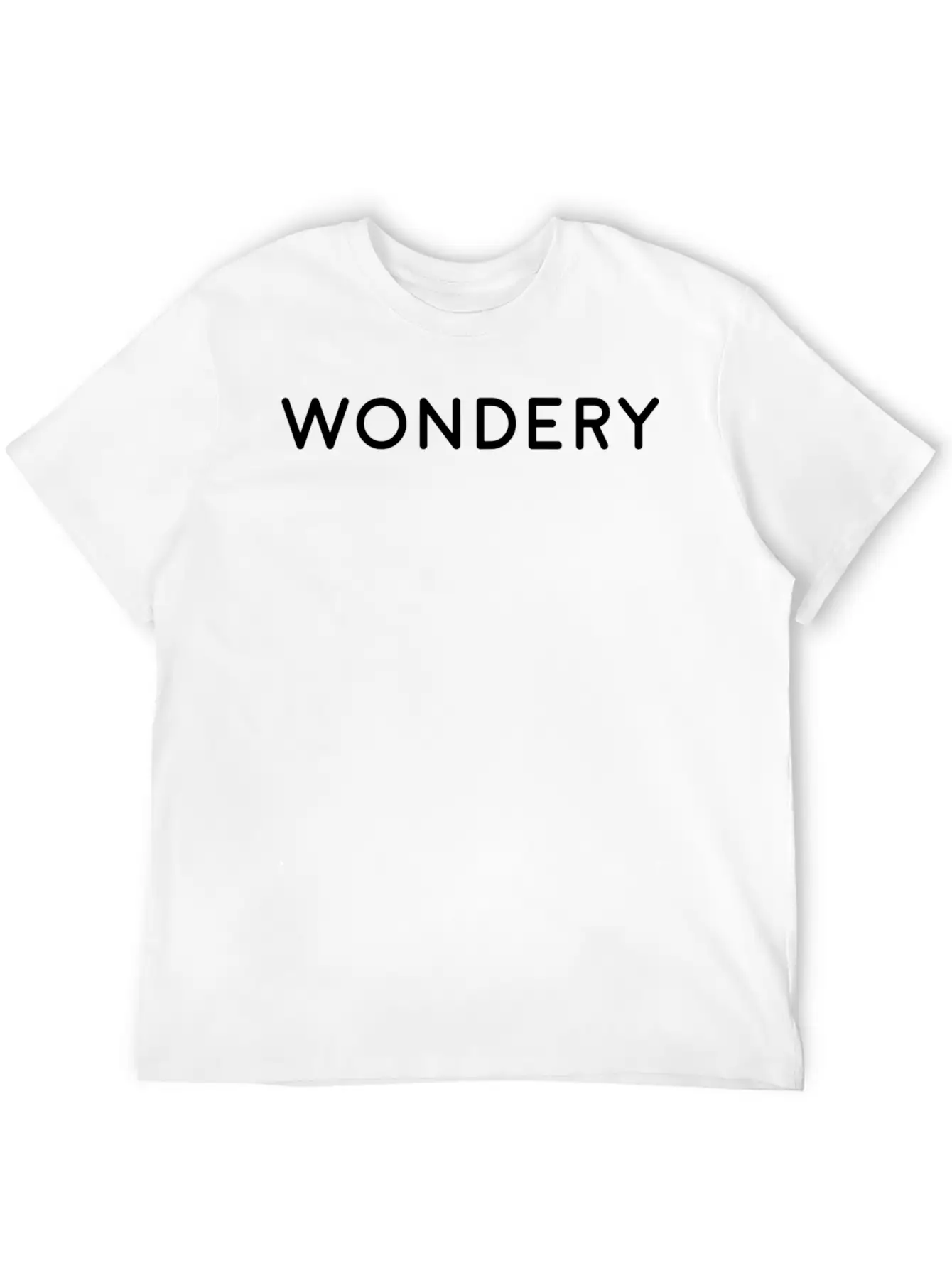 Wondery Logo Stylish Everyday T-Shirt – Unisex Basic Cotton Tee