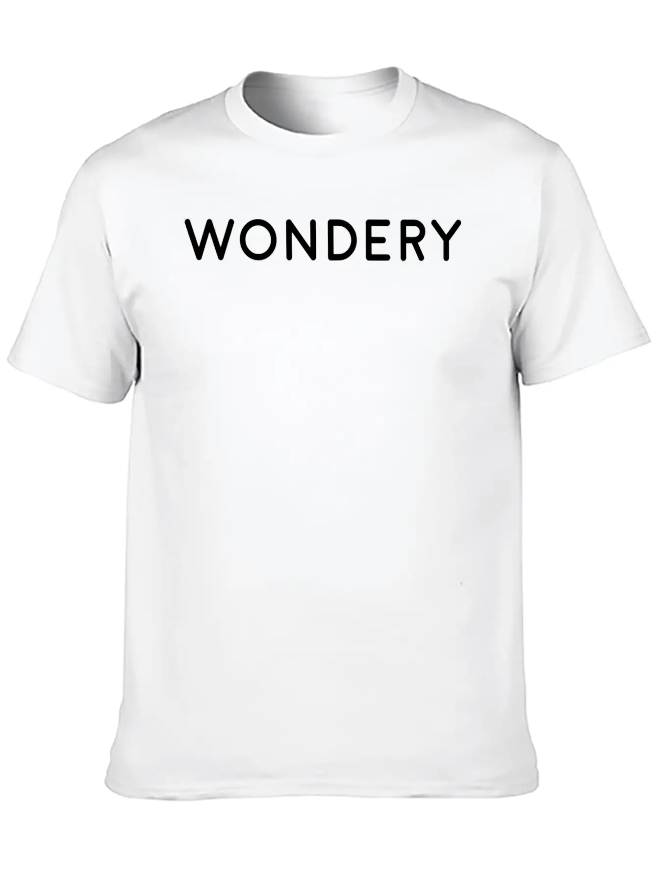 Wondery Logo Stylish Everyday T-Shirt – Unisex Basic Cotton Tee