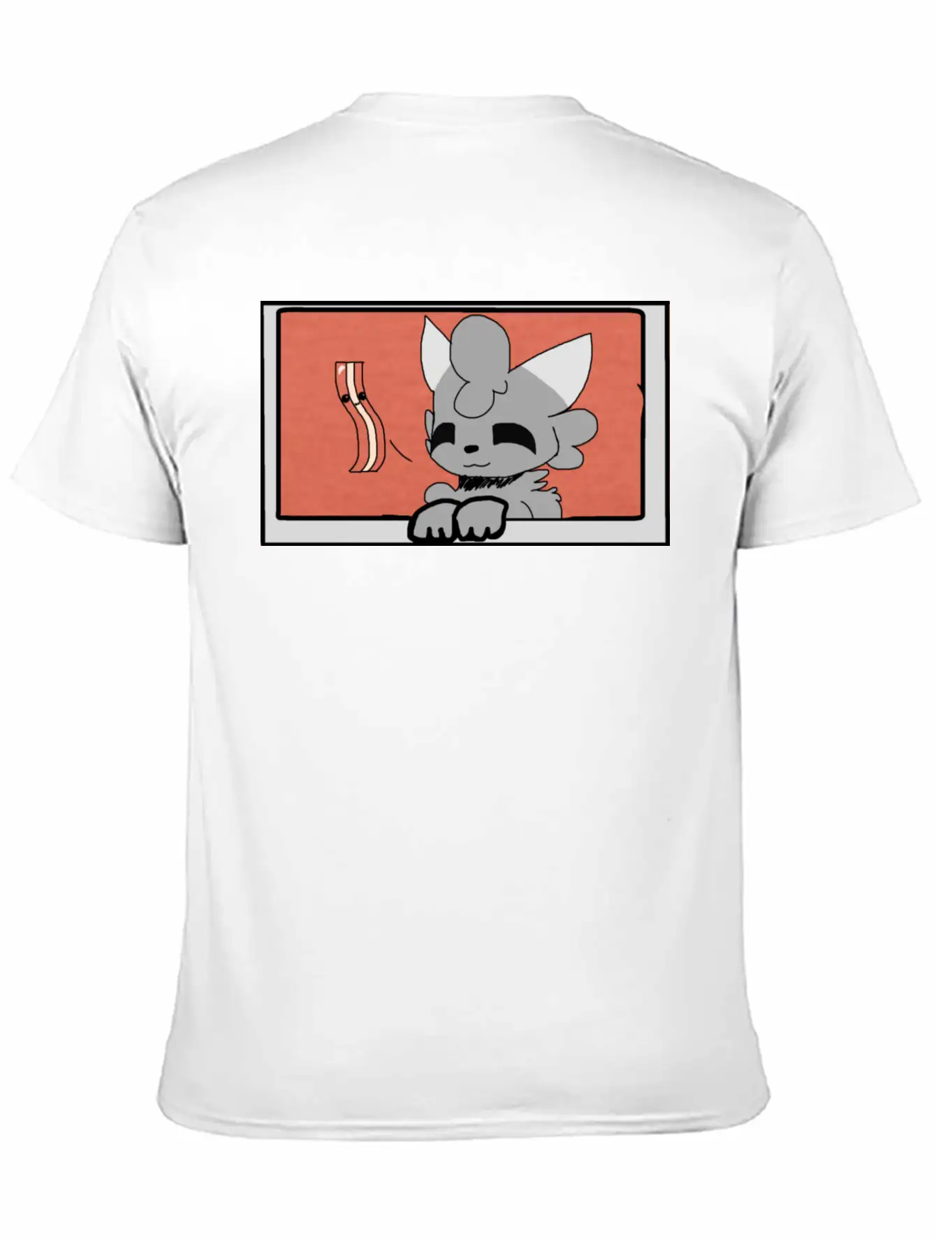 Woolfy Shirt Basic Graphic T-Shirt – Daily Comfort In Soft Cotton