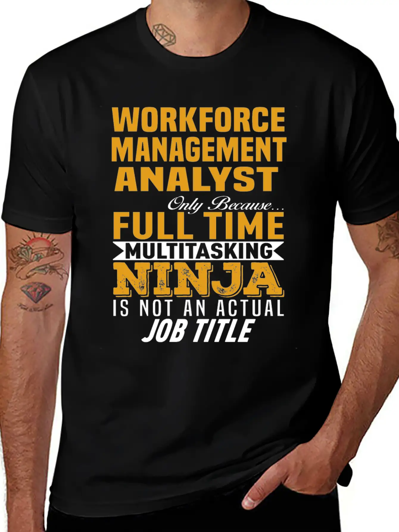 Workforce Management Analyst Comfortable Minimalist Graphic Tee – Summer Style Essential