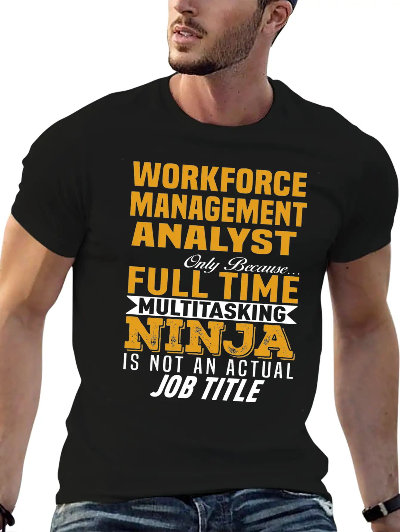 Workforce Management Analyst Comfortable Minimalist Graphic Tee – Summer Style Essential