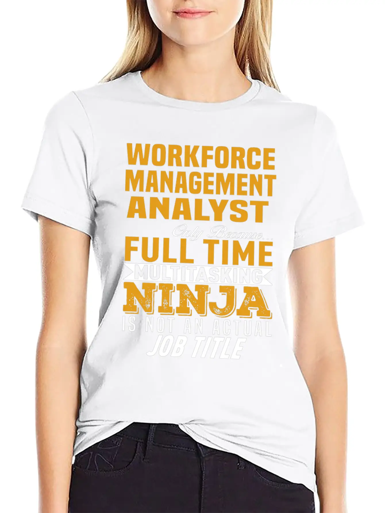 Workforce Management Analyst Comfortable Minimalist Graphic Tee – Summer Style Essential