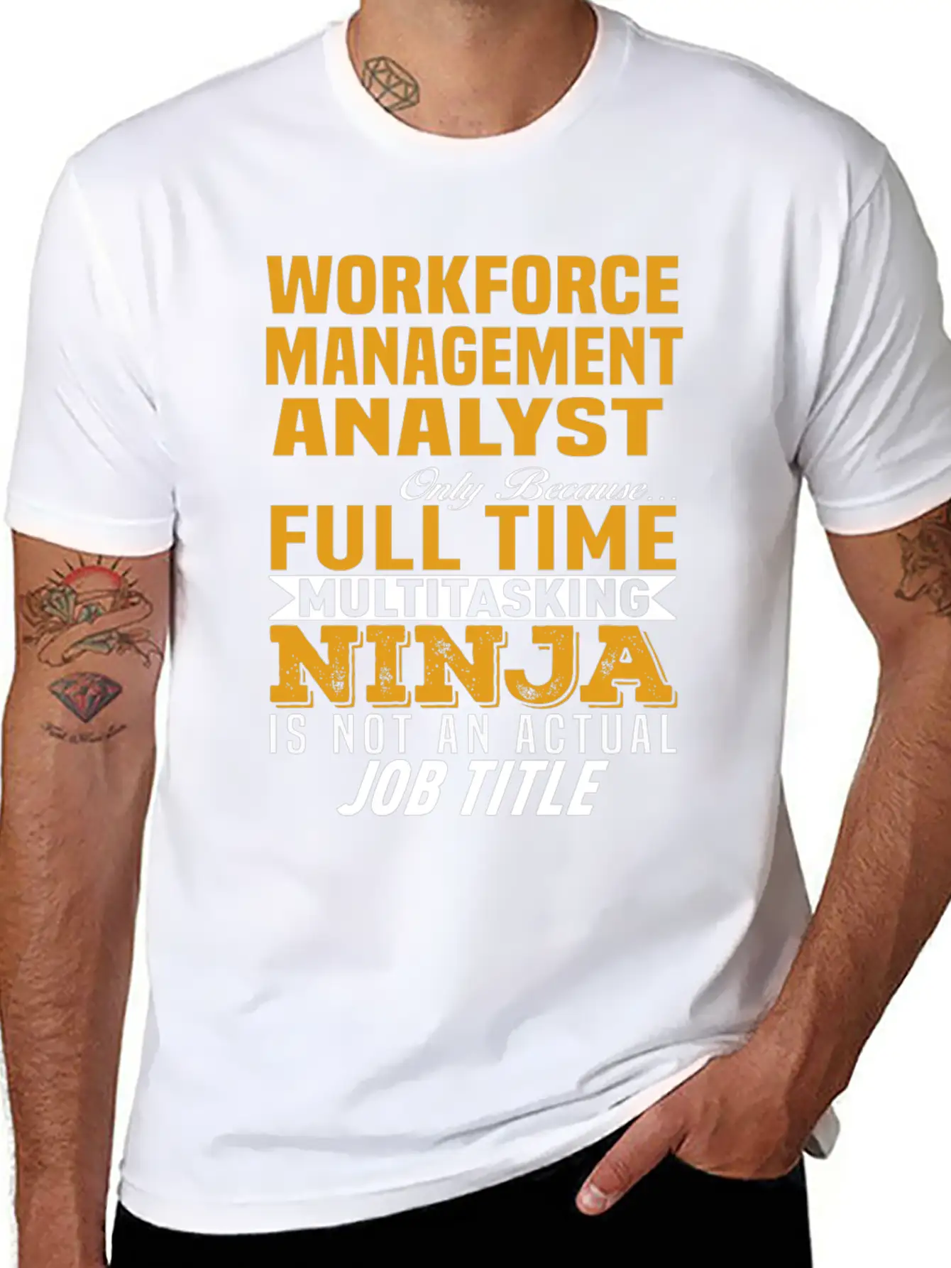 Workforce Management Analyst Comfortable Minimalist Graphic Tee – Summer Style Essential