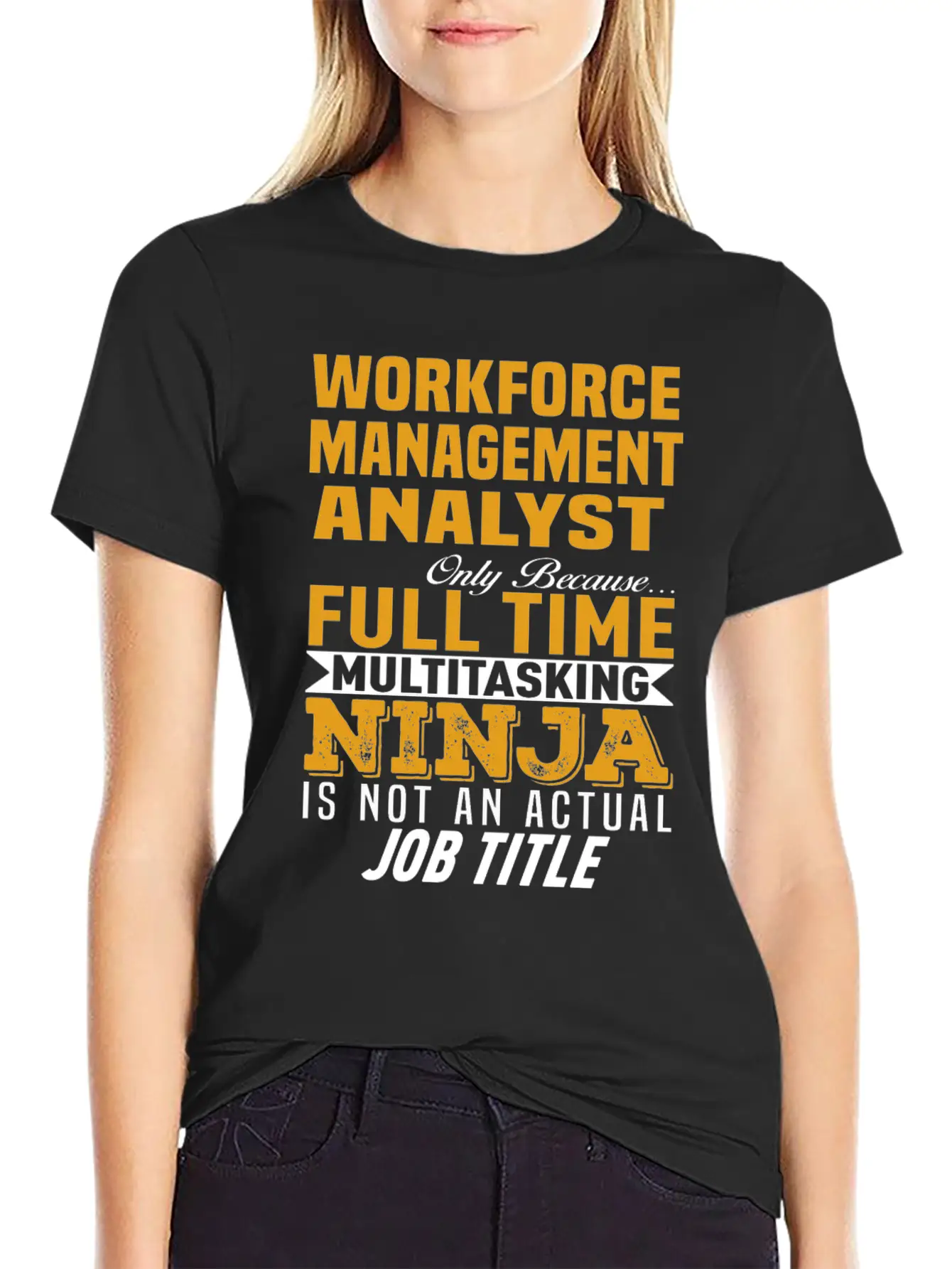 Workforce Management Analyst Comfortable Minimalist Graphic Tee – Summer Style Essential