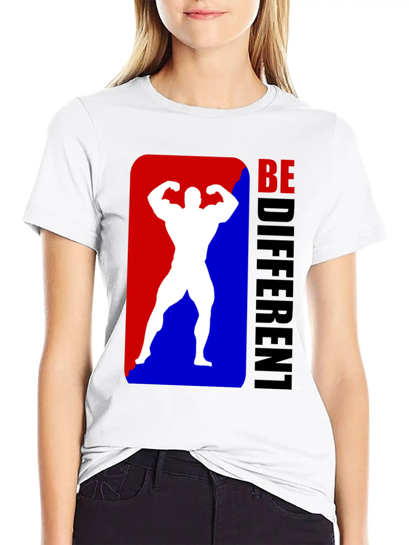 WORKOUT BE DIFFERENT 1A.png Unisex Casual T-Shirt – Clean Design For Daily Comfort