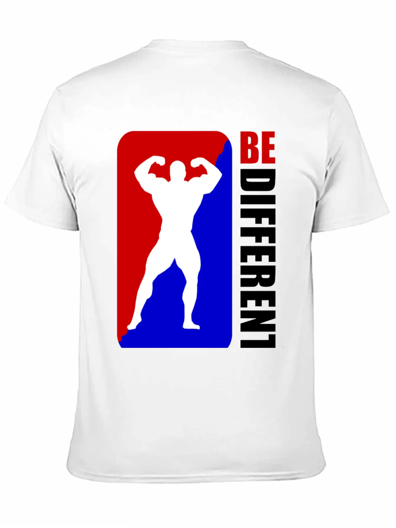 WORKOUT BE DIFFERENT 1A.png Unisex Casual T-Shirt – Clean Design For Daily Comfort