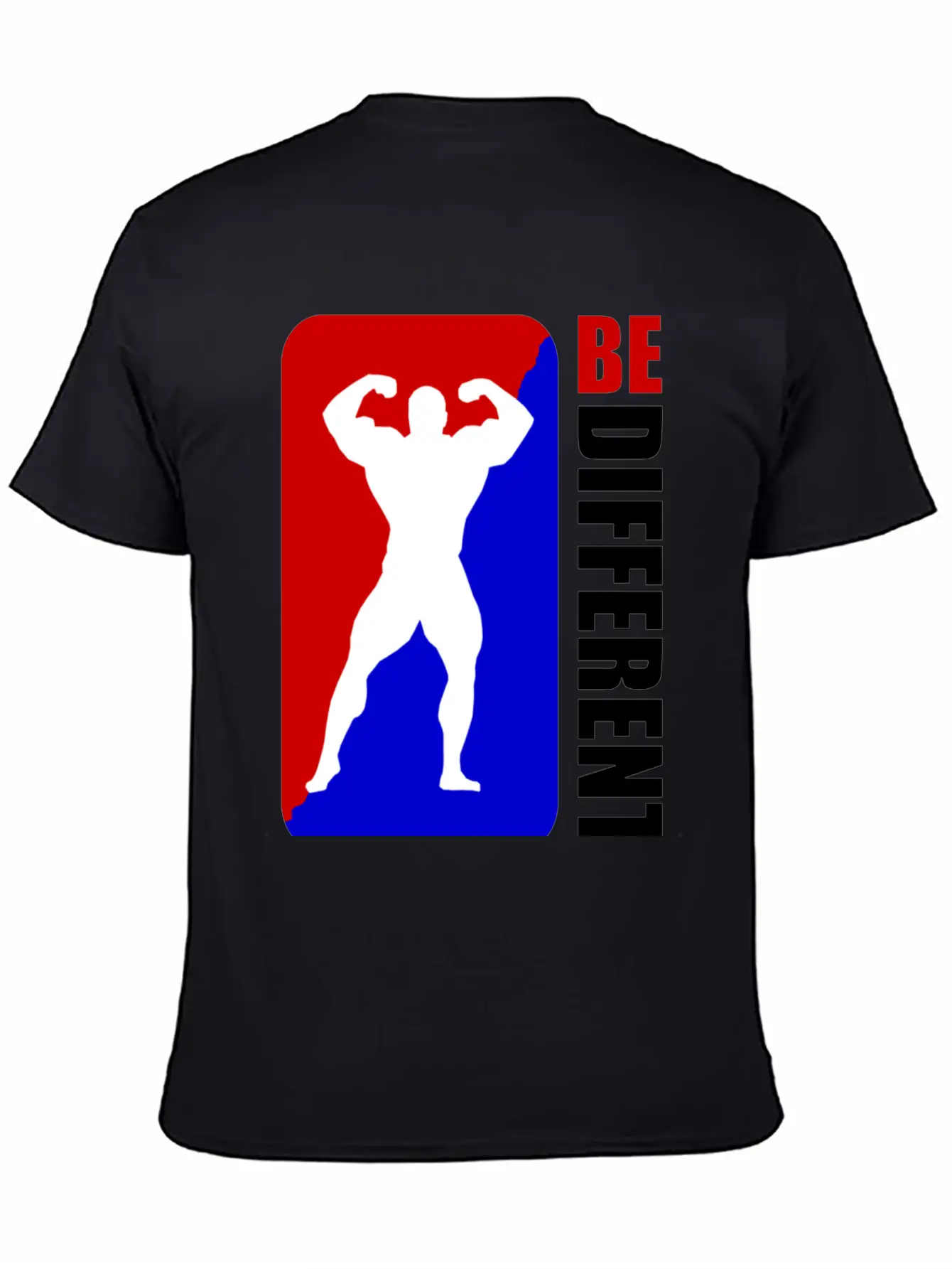WORKOUT BE DIFFERENT 1A.png Unisex Casual T-Shirt – Clean Design For Daily Comfort
