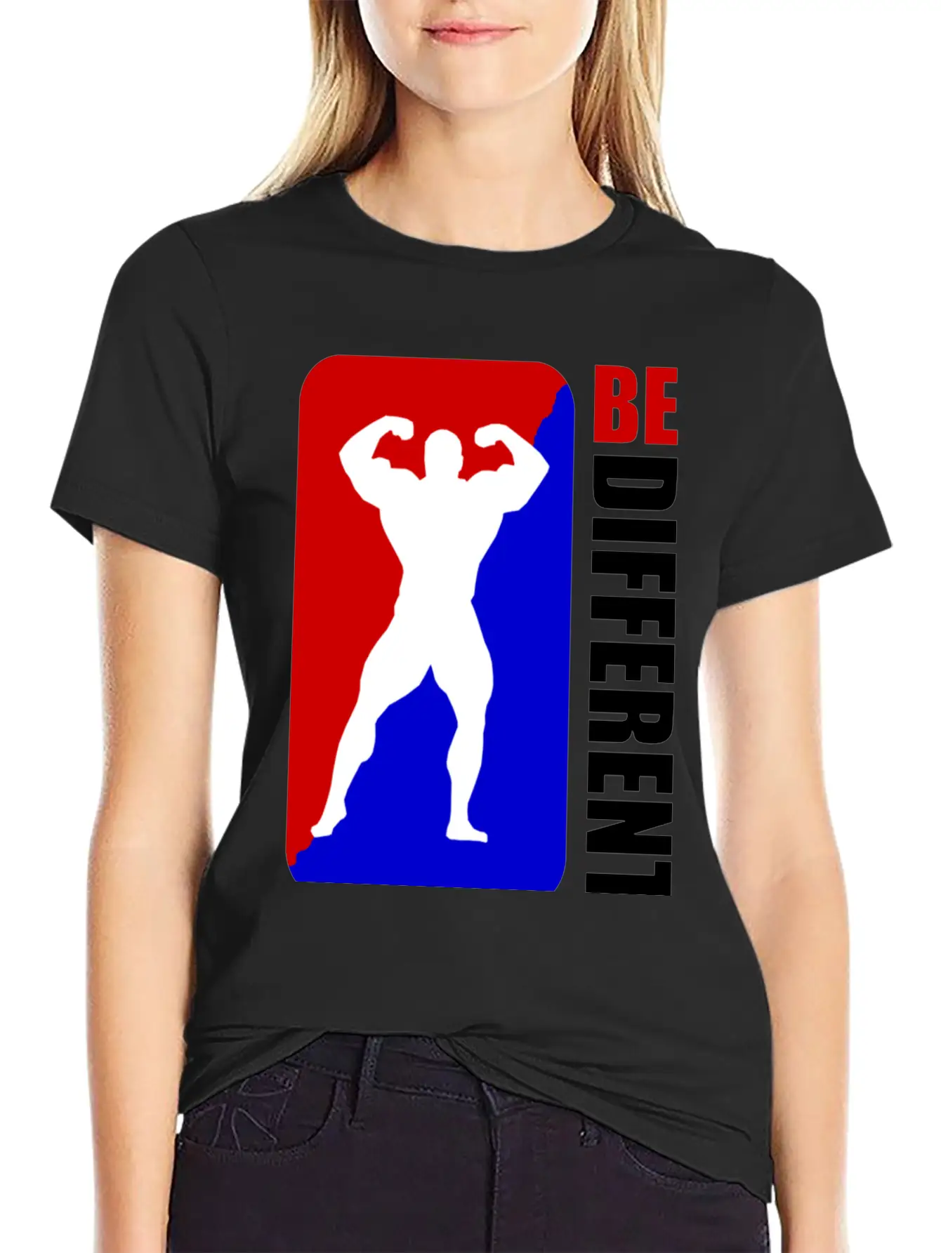 WORKOUT BE DIFFERENT 1A.png Unisex Casual T-Shirt – Clean Design For Daily Comfort