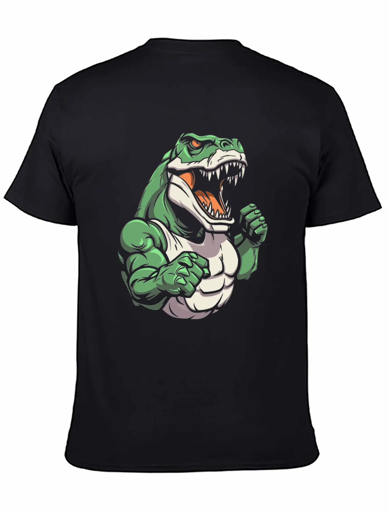 Workout Gym T Rex Basic Graphic T-Shirt – Daily Comfort In Soft Cotton