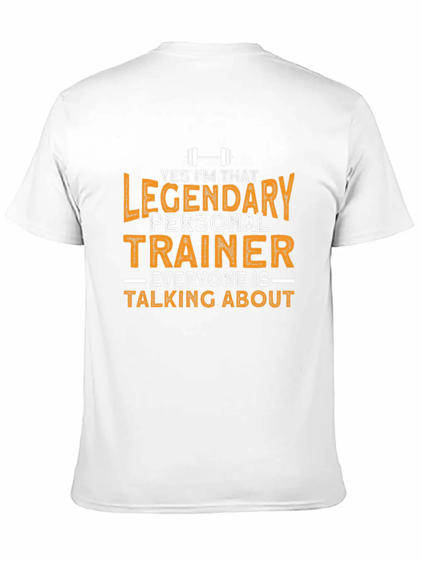 Workout Motivation Quote Gym Personal Trainer Unisex Short Sleeve Soft Cotton T-Shirt – Casual Everyday Wear