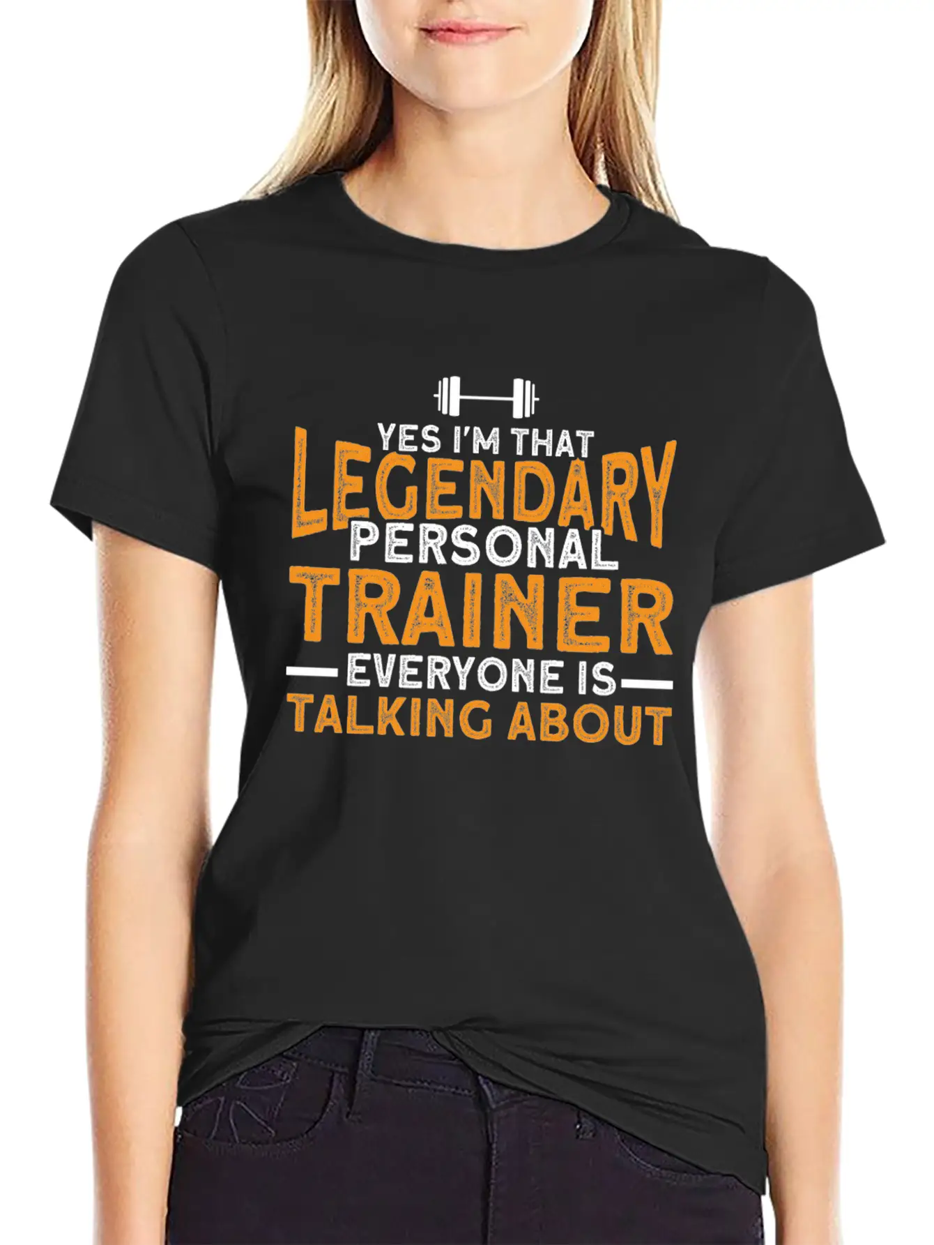 Workout Motivation Quote Gym Personal Trainer Unisex Short Sleeve Soft Cotton T-Shirt – Casual Everyday Wear