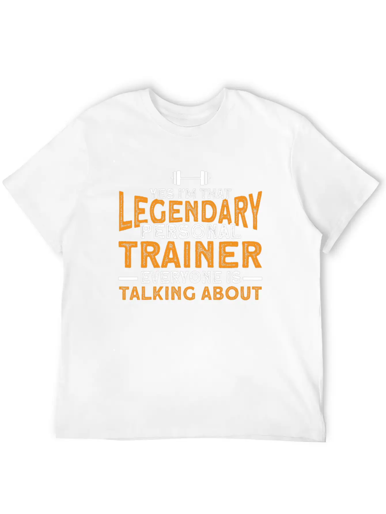 Workout Motivation Quote Gym Personal Trainer Unisex Short Sleeve Soft Cotton T-Shirt – Casual Everyday Wear
