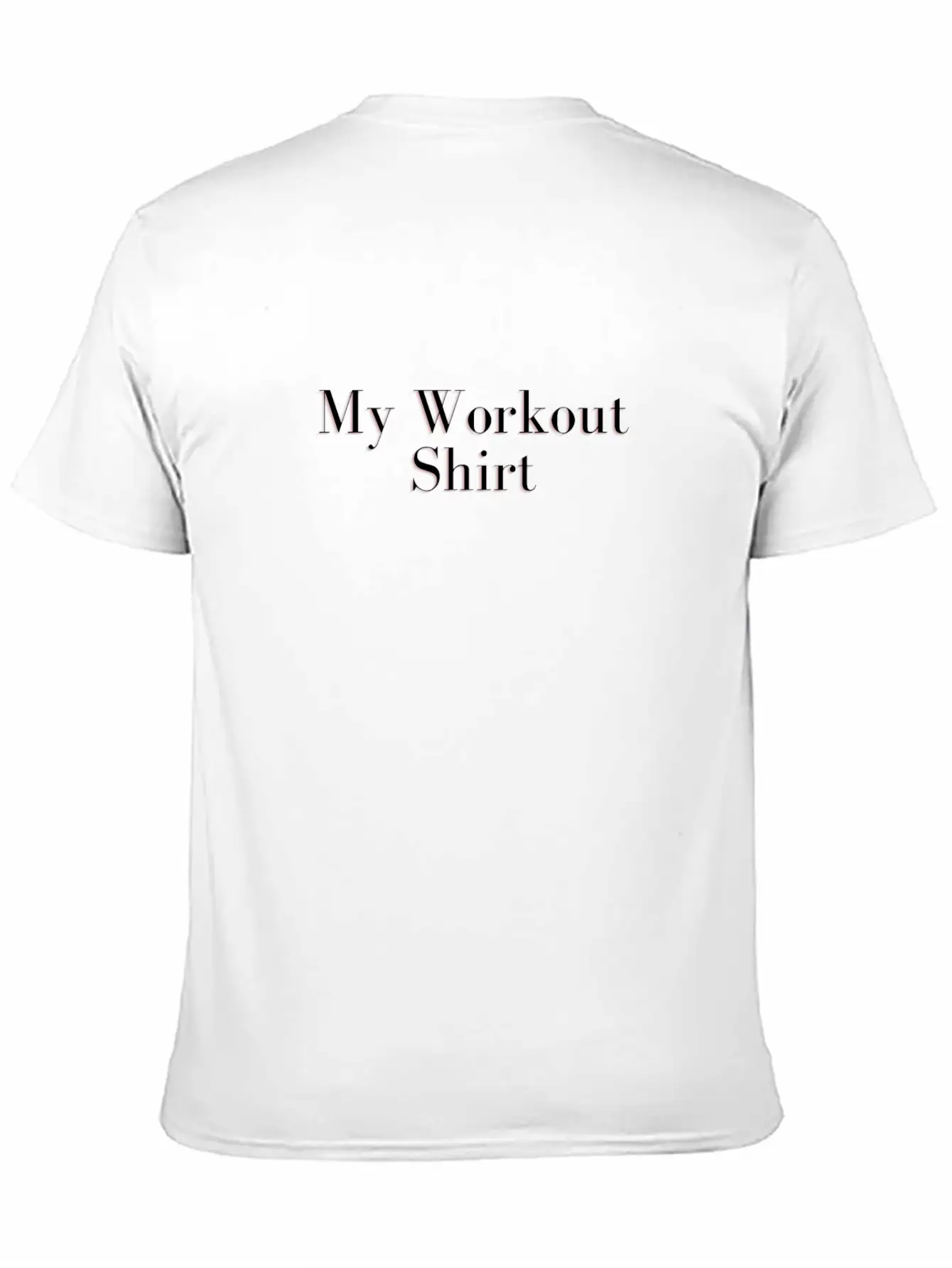 Workout Shirt Unisex Casual T-Shirt – Clean Design For Daily Comfort