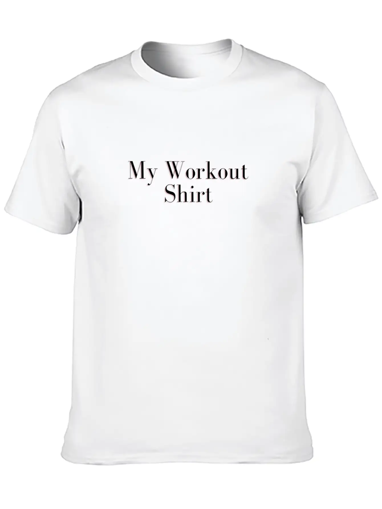 Workout Shirt Unisex Casual T-Shirt – Clean Design For Daily Comfort