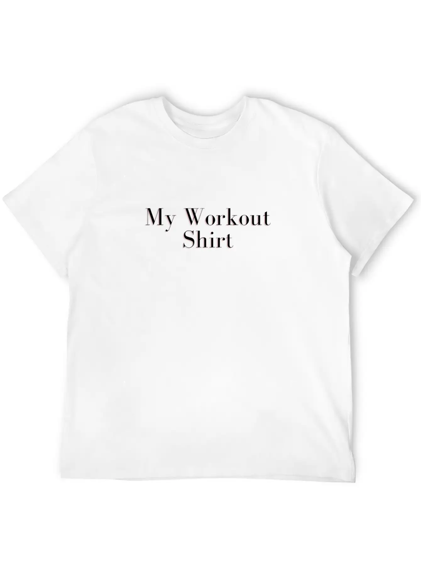 Workout Shirt Unisex Casual T-Shirt – Clean Design For Daily Comfort