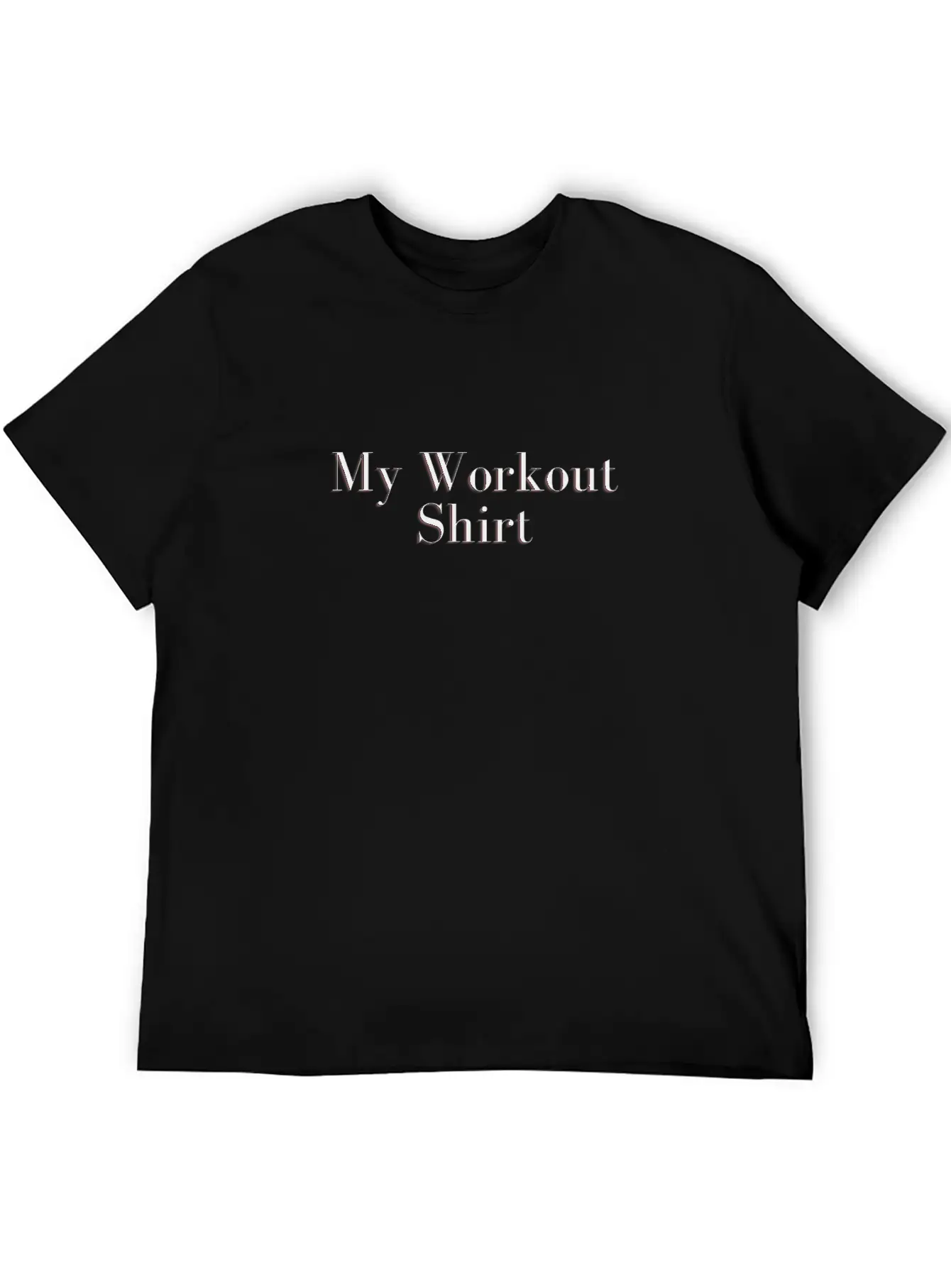 Workout Shirt Unisex Casual T-Shirt – Clean Design For Daily Comfort