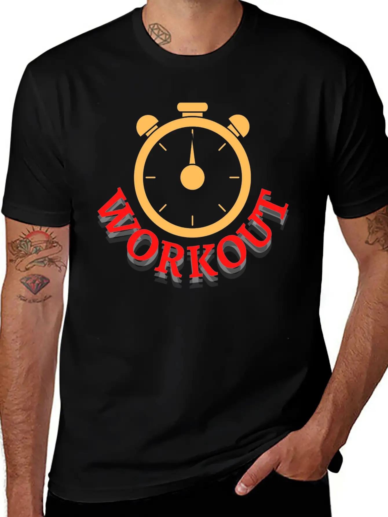Workout Stylish Everyday T-Shirt – Unisex Basic Cotton Tee
