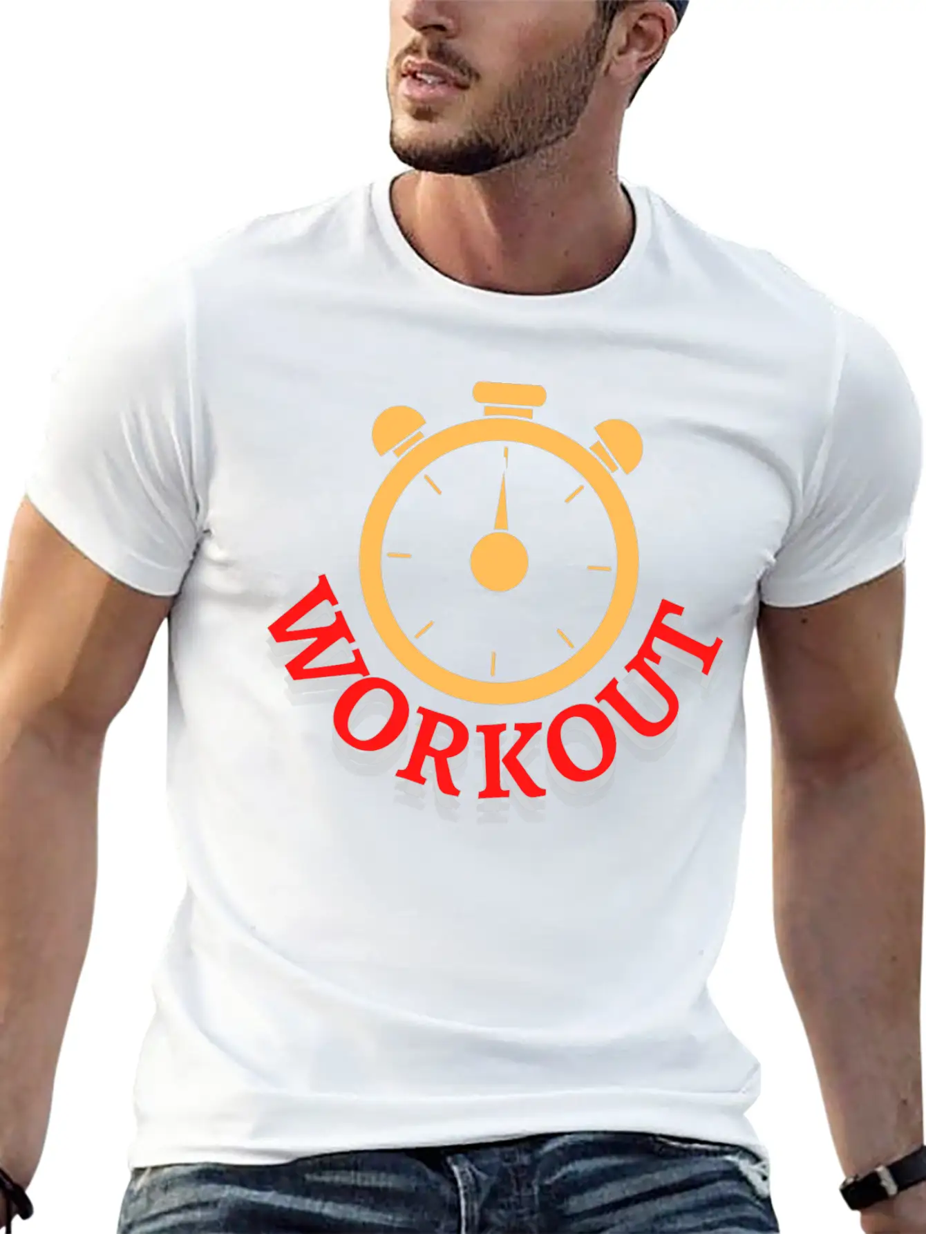 Workout Stylish Everyday T-Shirt – Unisex Basic Cotton Tee