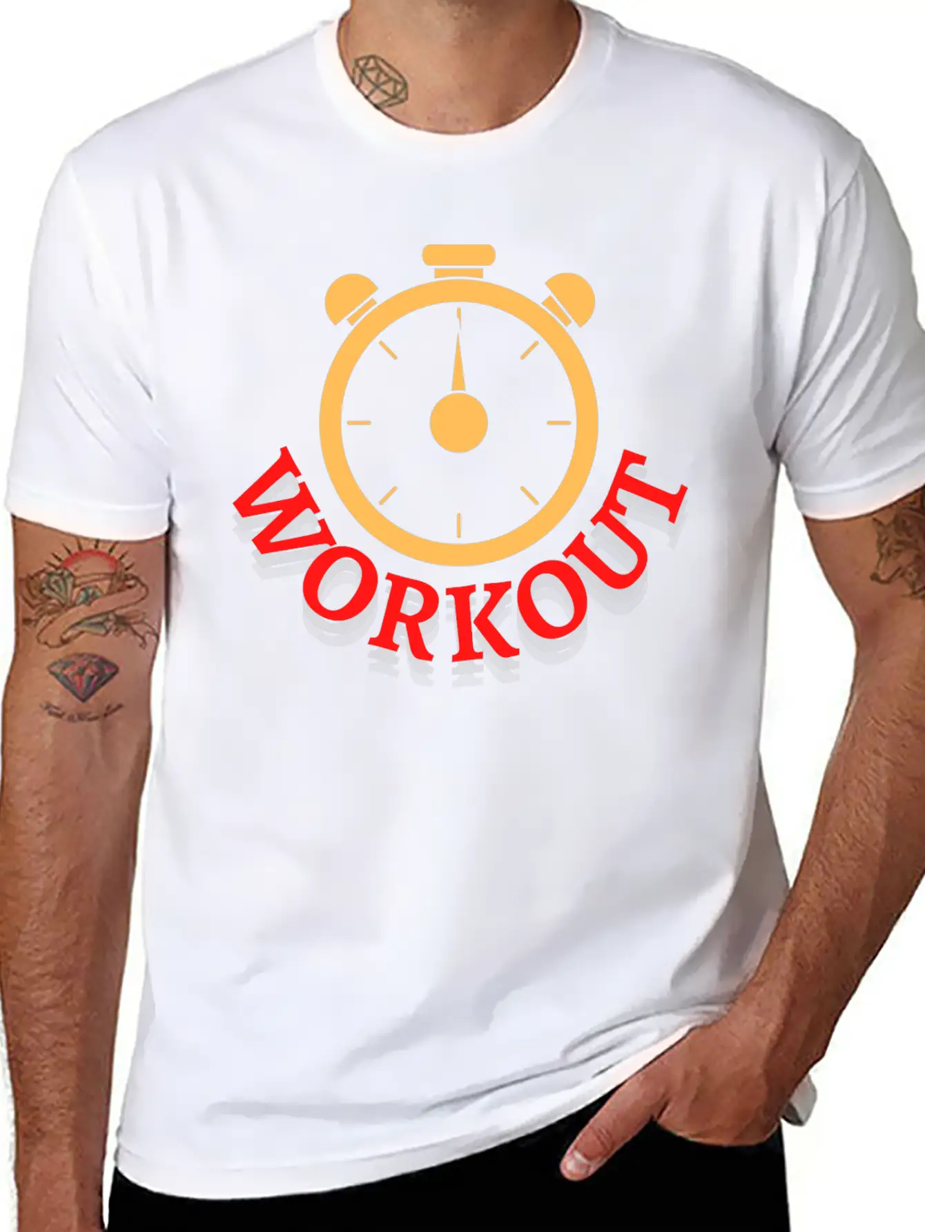 Workout Stylish Everyday T-Shirt – Unisex Basic Cotton Tee