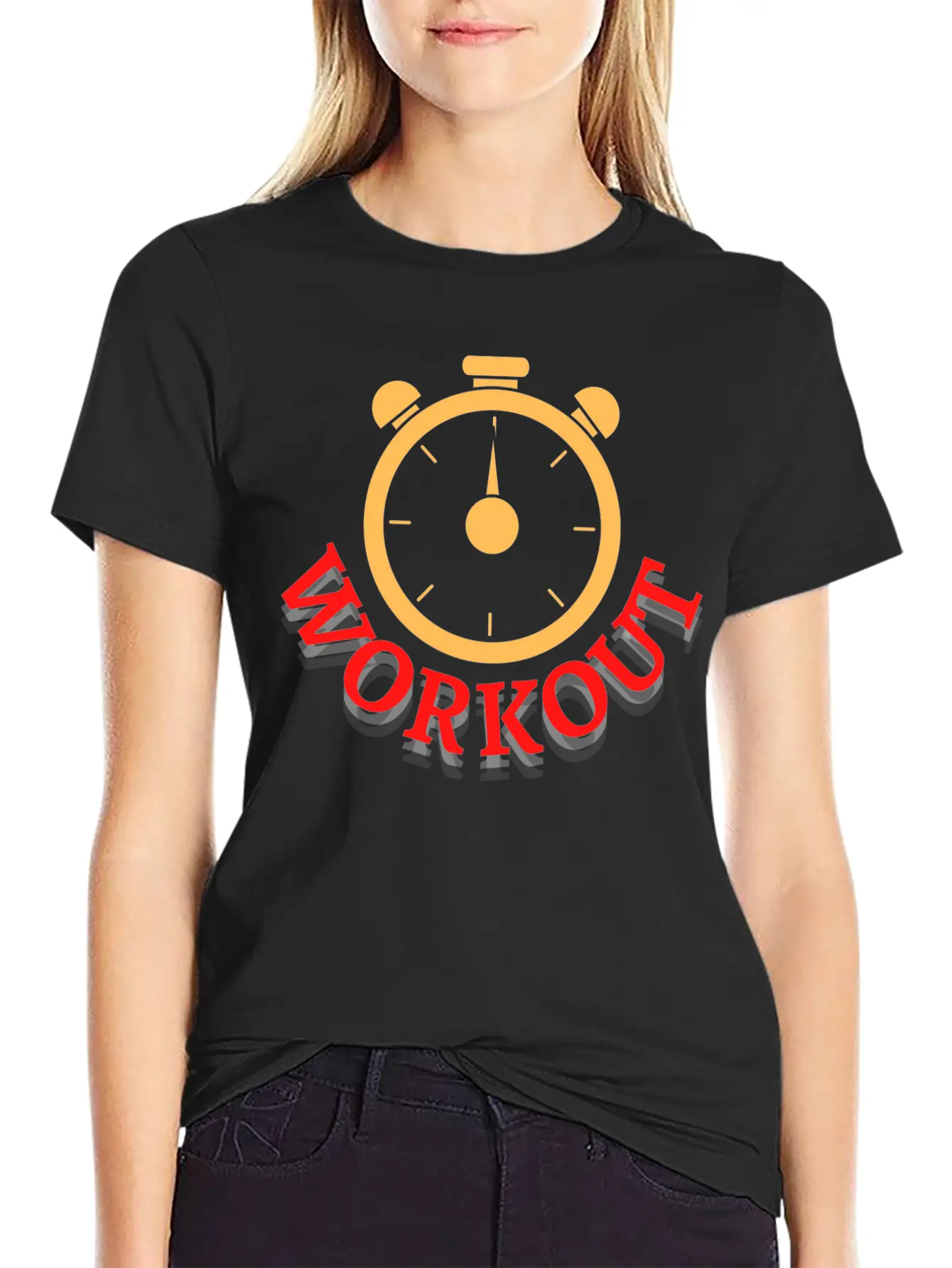 Workout Stylish Everyday T-Shirt – Unisex Basic Cotton Tee