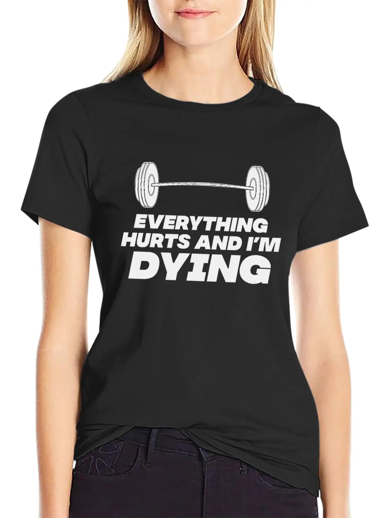 Workout Until Everything Hurts Stylish Everyday T-Shirt – Unisex Basic Cotton Tee