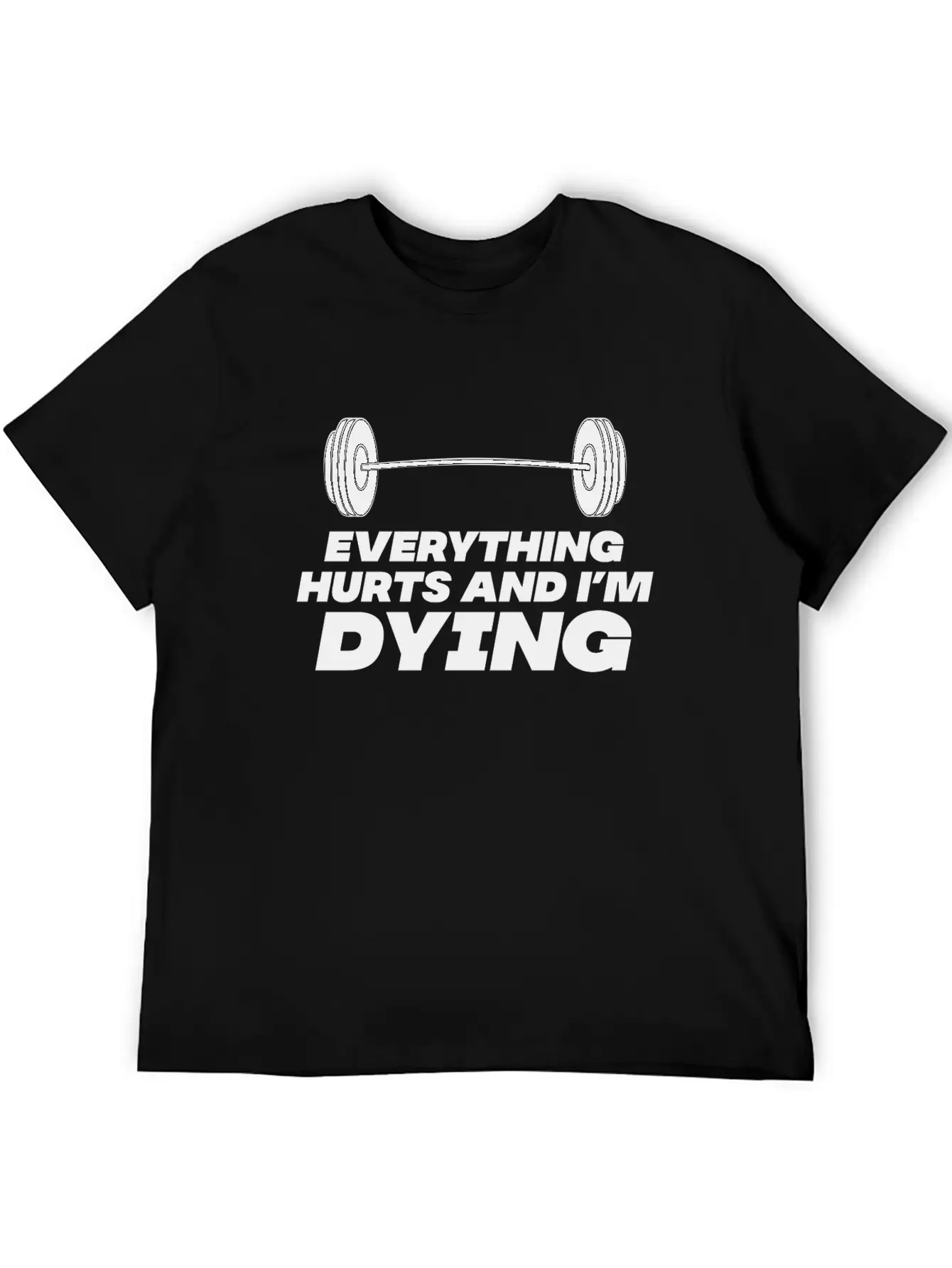 Workout Until Everything Hurts Stylish Everyday T-Shirt – Unisex Basic Cotton Tee