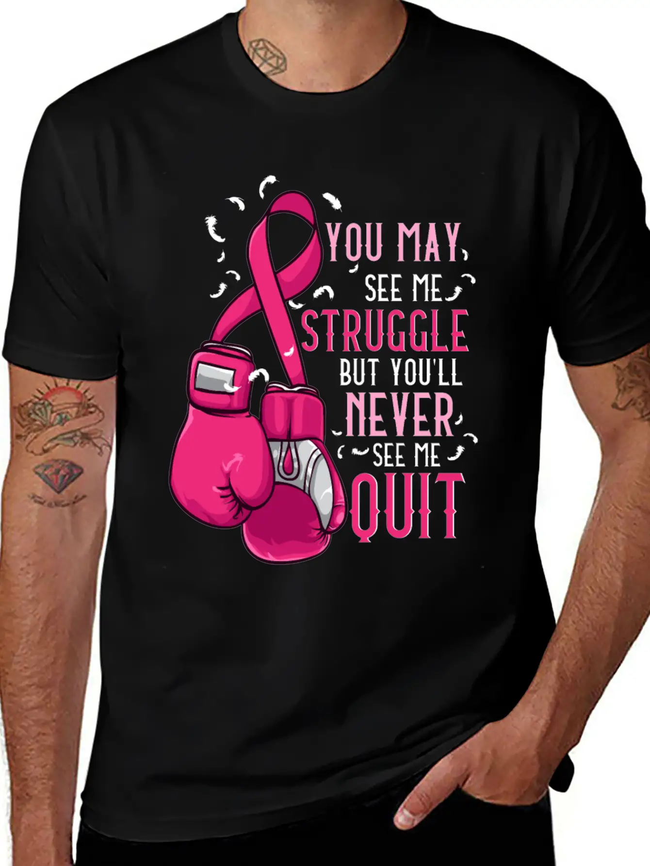 World Cancer Day Cancer Awareness Cancer Unisex Short Sleeve Soft Cotton T-Shirt – Casual Everyday Wear